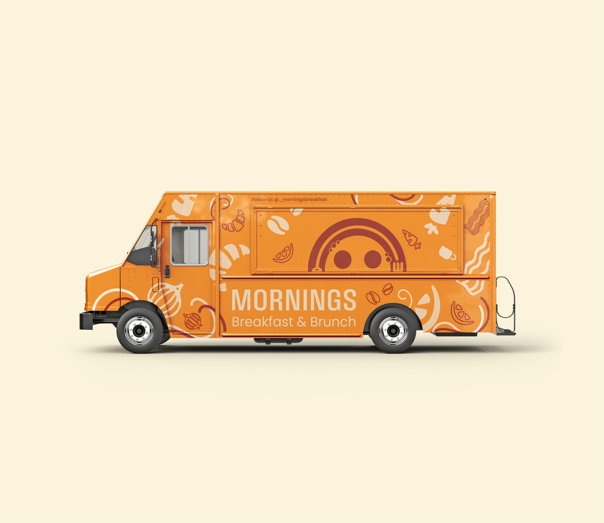 Mornings Breakfast & Brunch Food Truck Design
