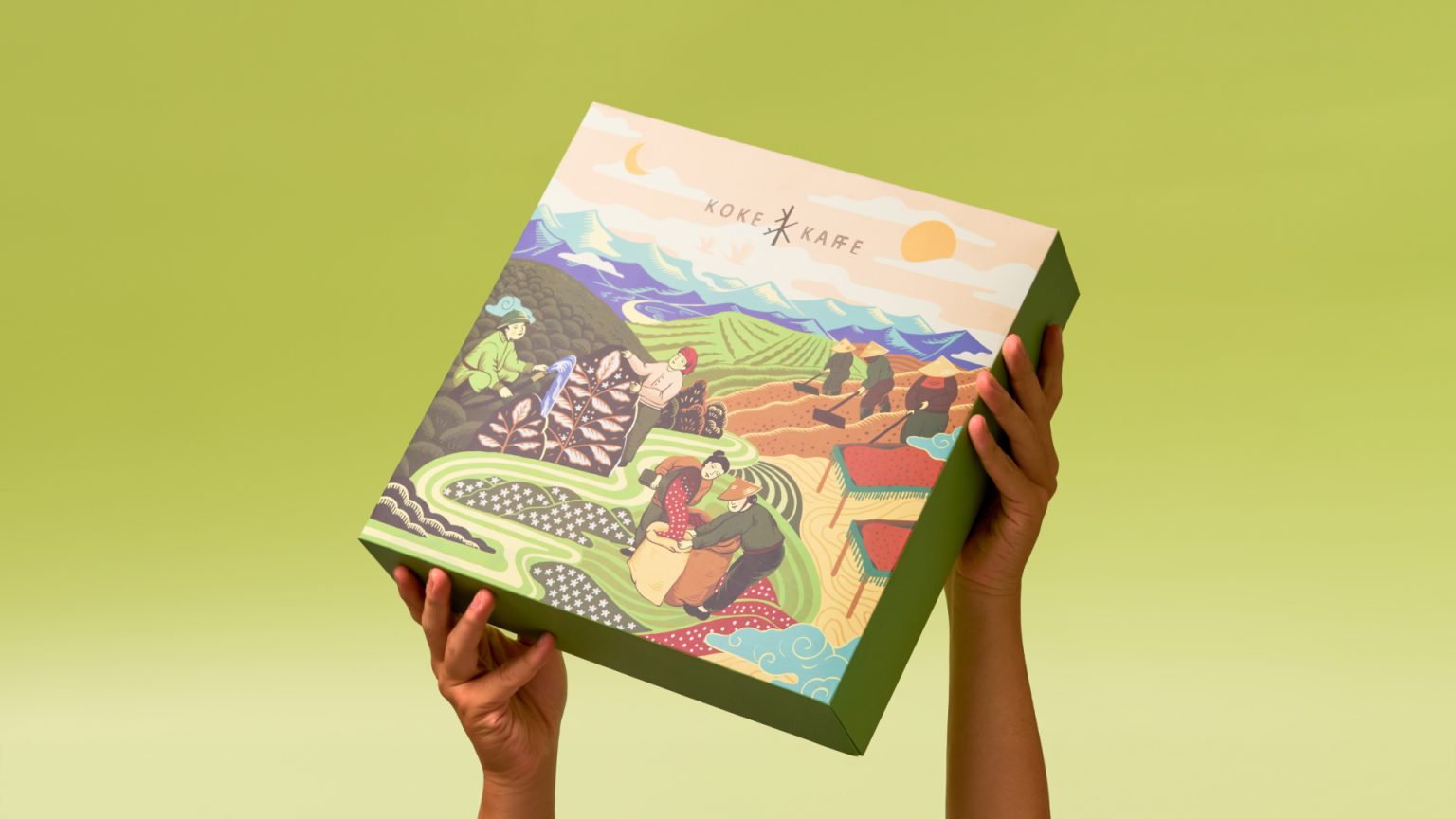 KOKE Vietnam Kaffe Box Design