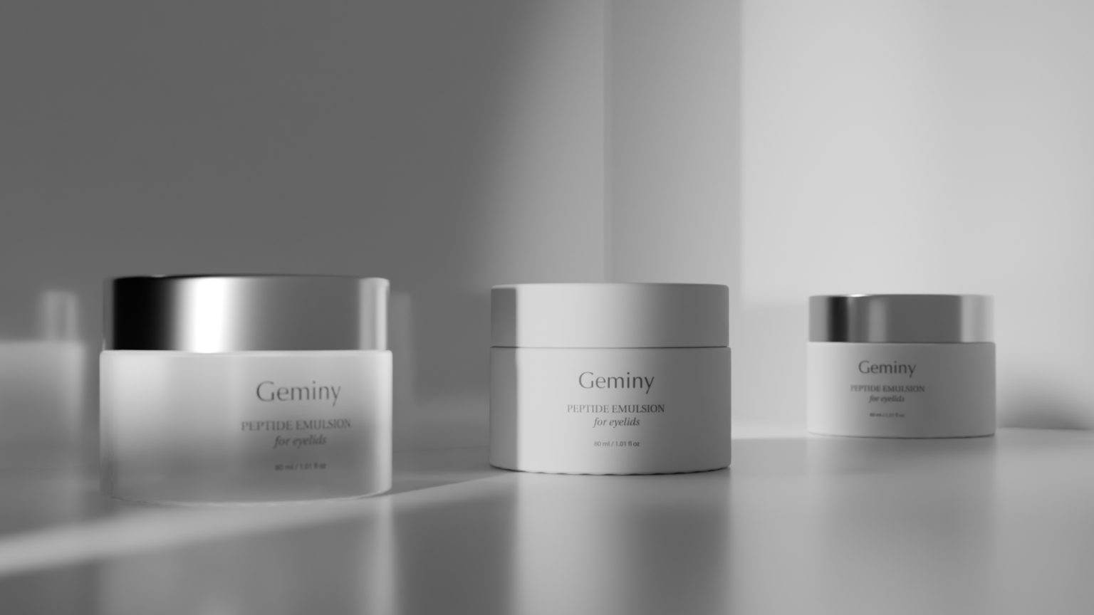 Geminy brand identity for cosmetics brand