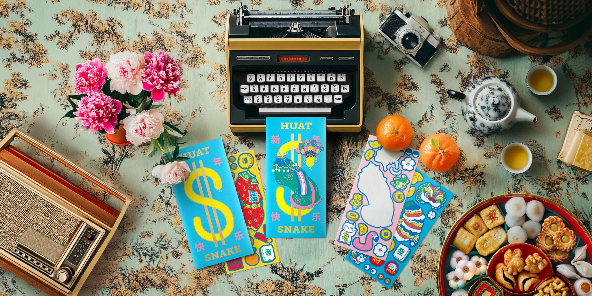 MAAD CREATIVES’ 2025 HUAT $NAKE Red Packet Design