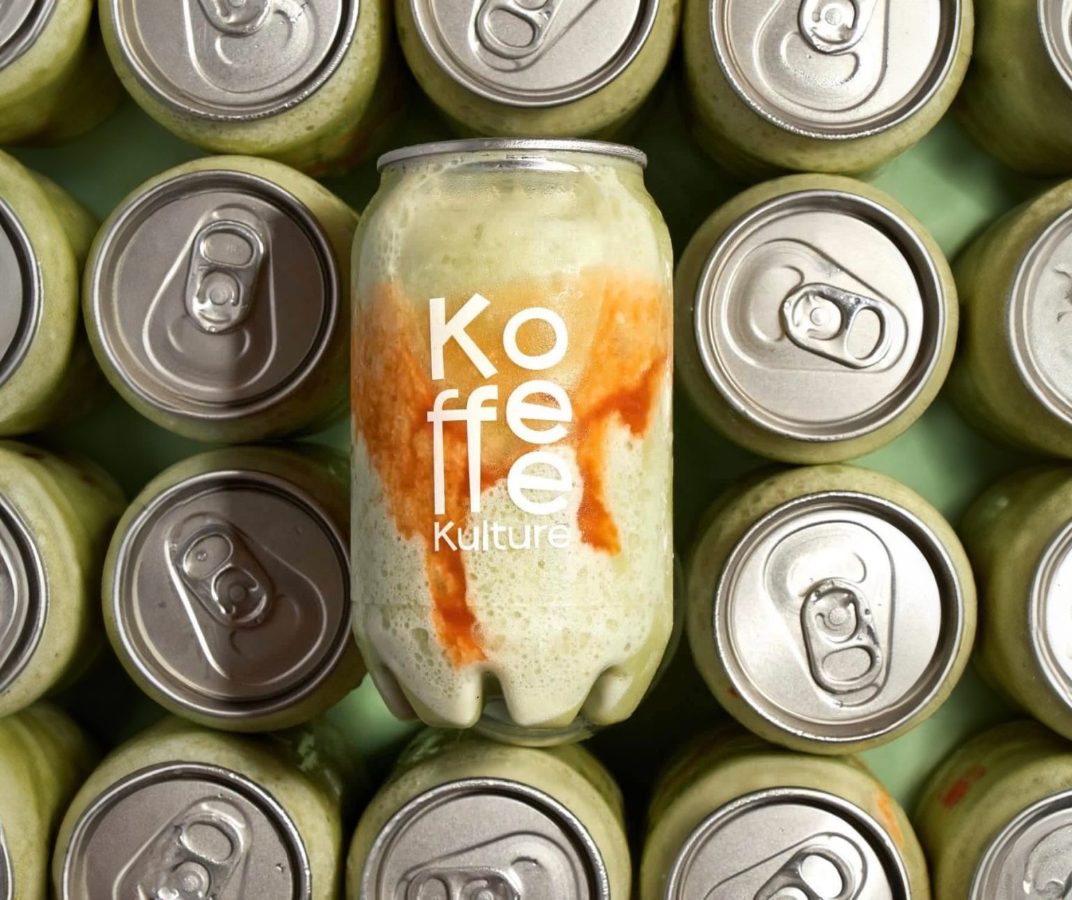 Koffee Kulture Plastic Cans Packaging Concept
