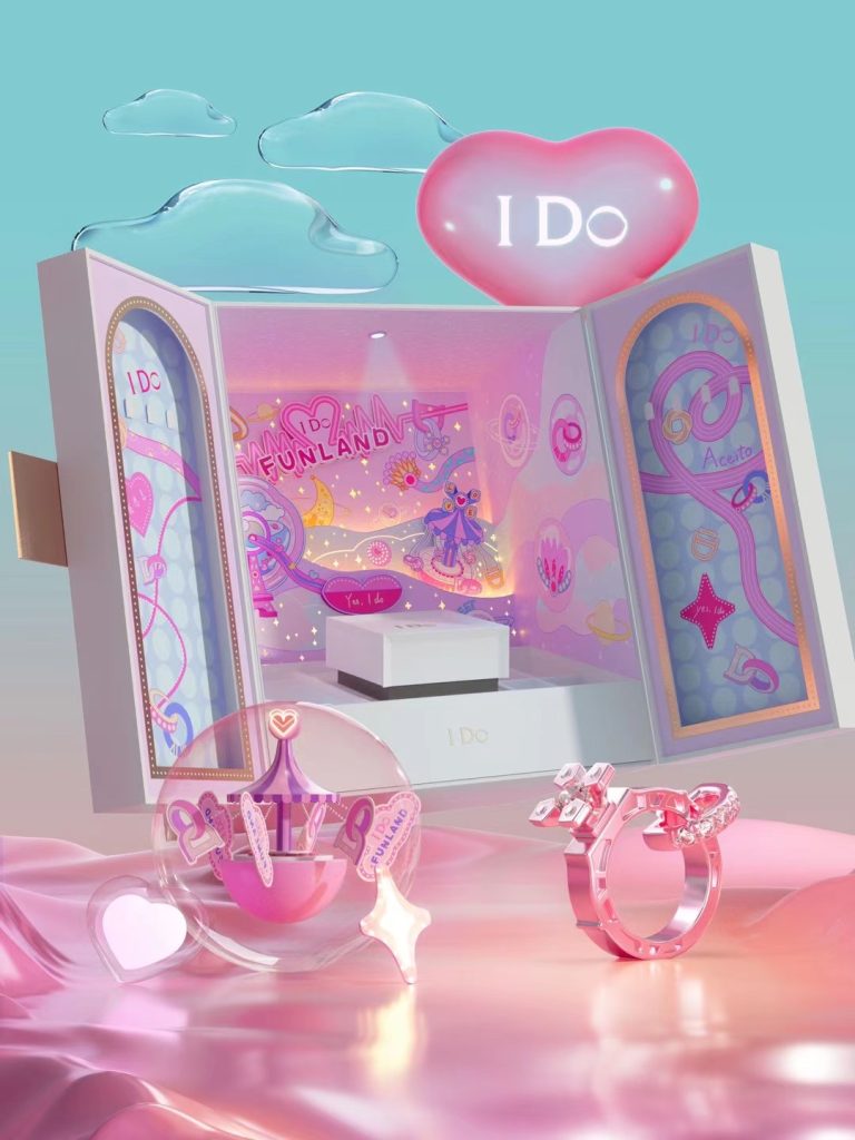 “I Do” jewelry gift box