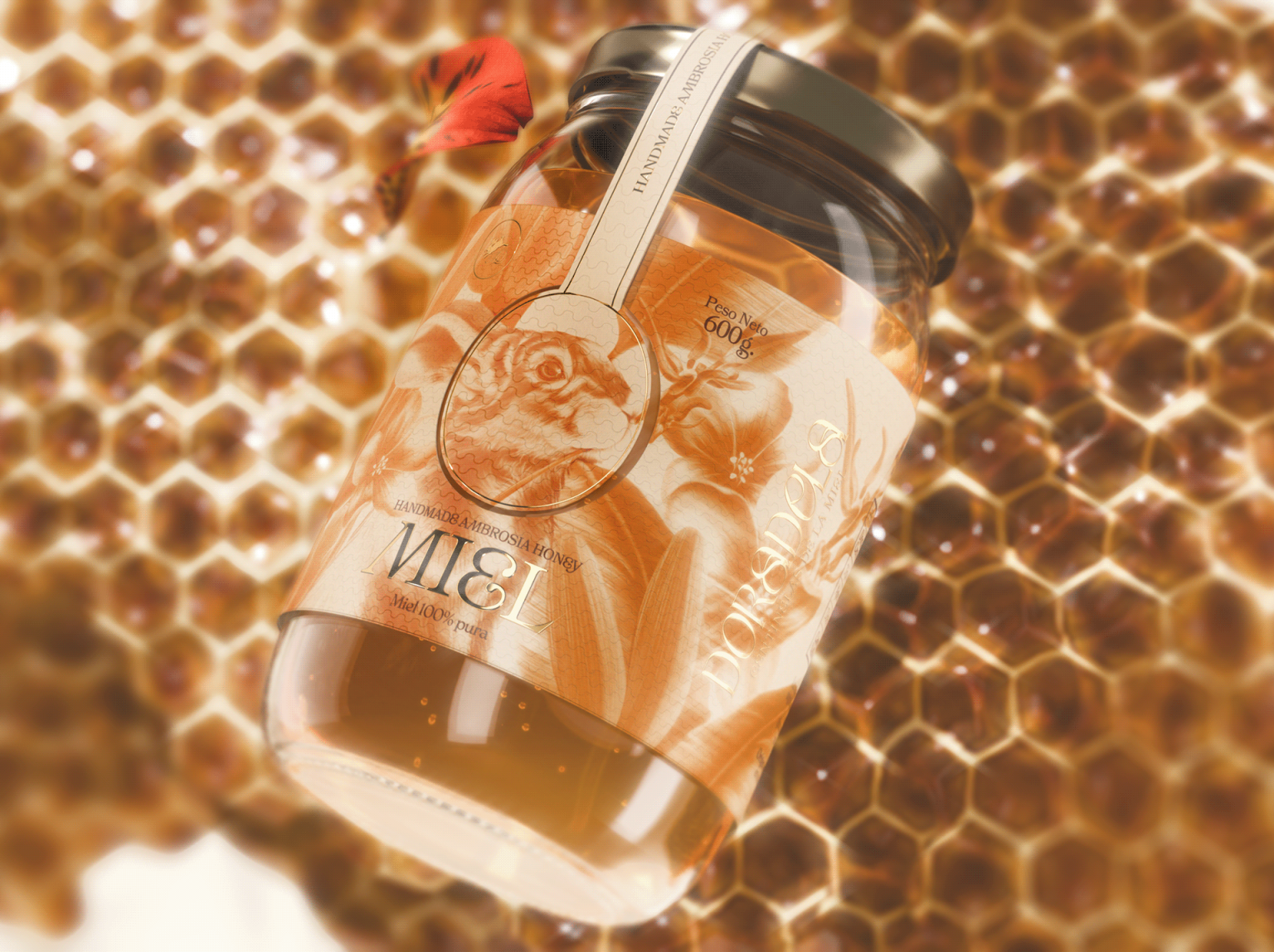 DORADELA Handmade Ambrosia Honey