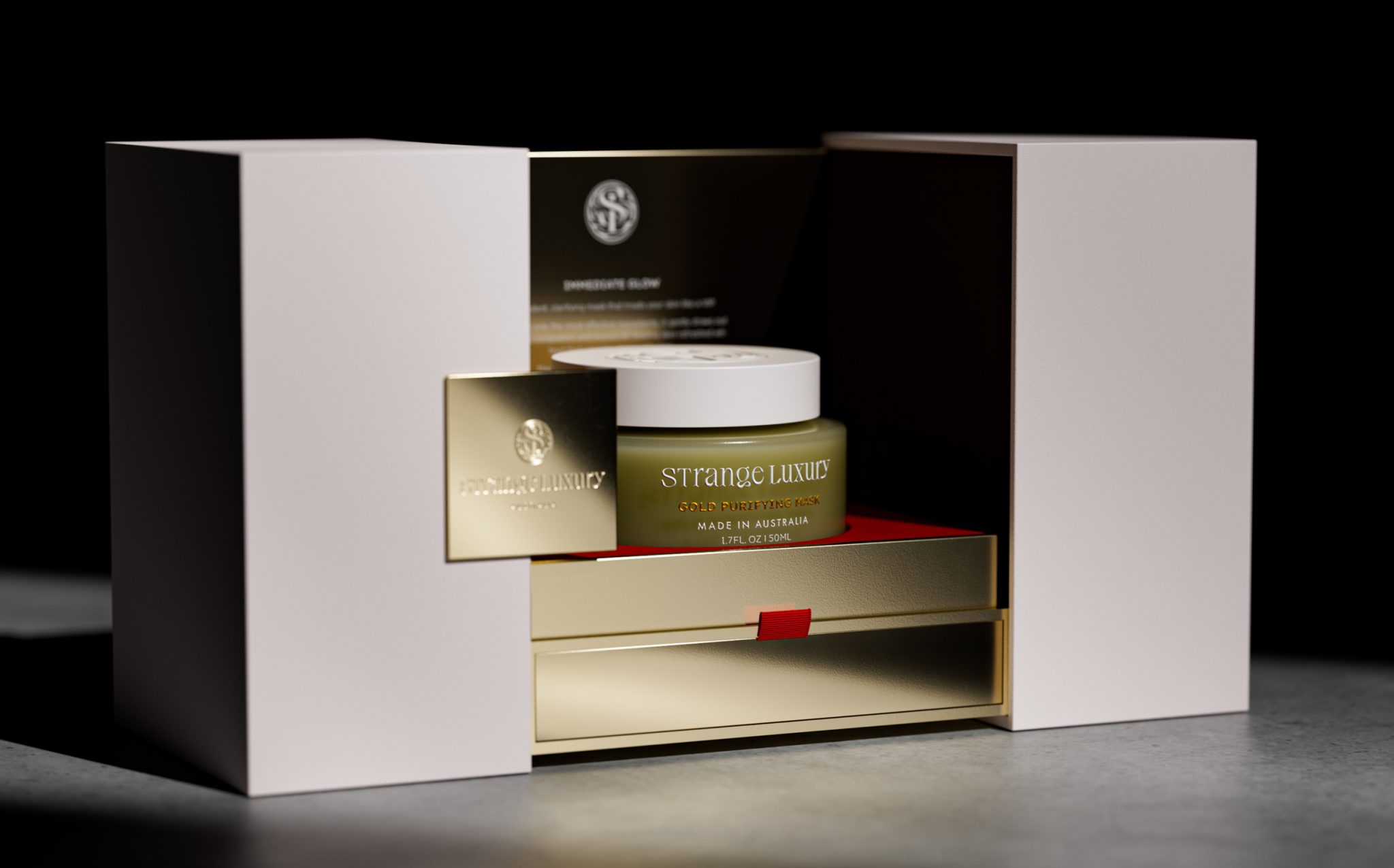 Strange Luxury’s Gold Purifying Mask & Influencer Kit