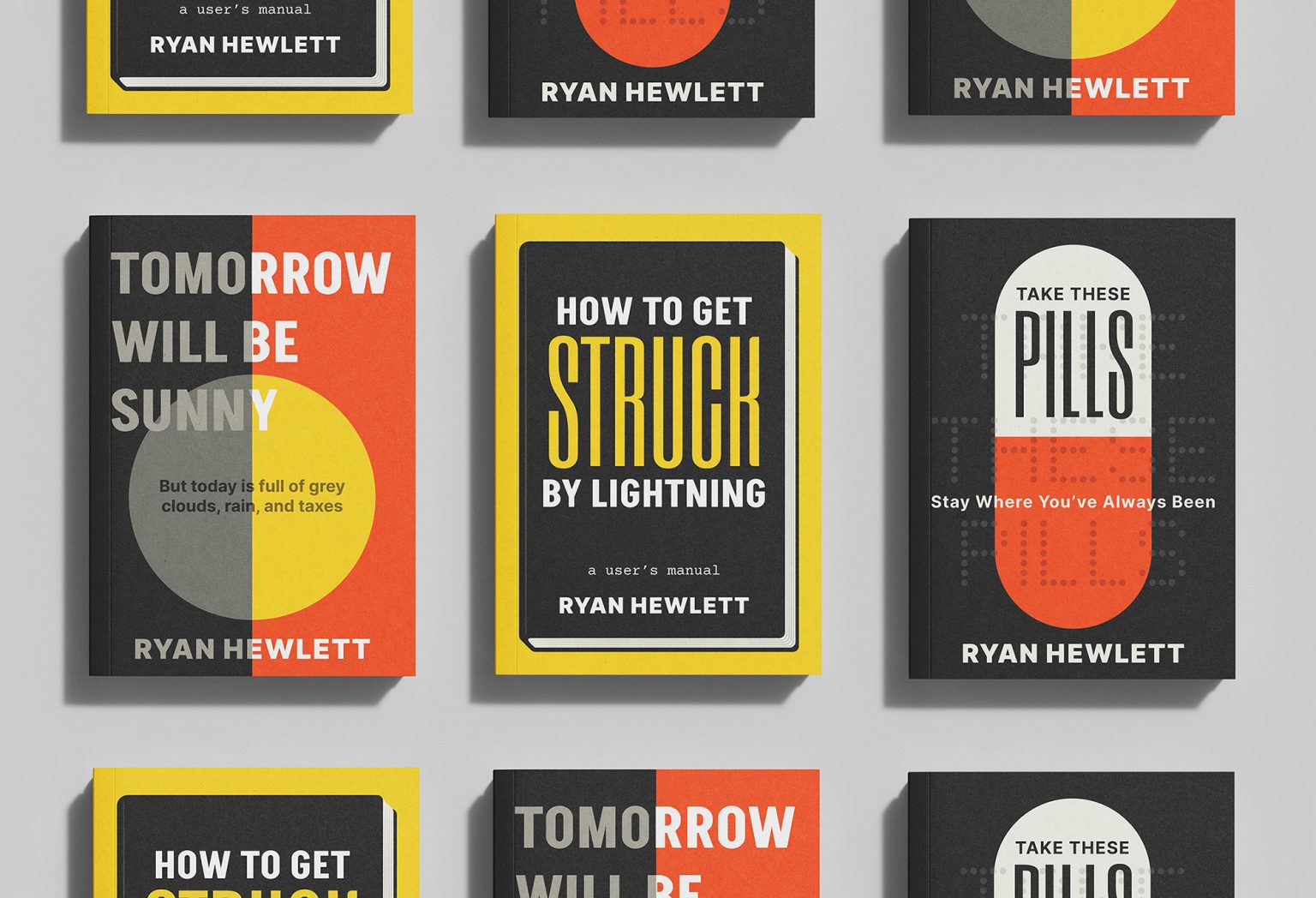 Ryan Hewlett Book Covers