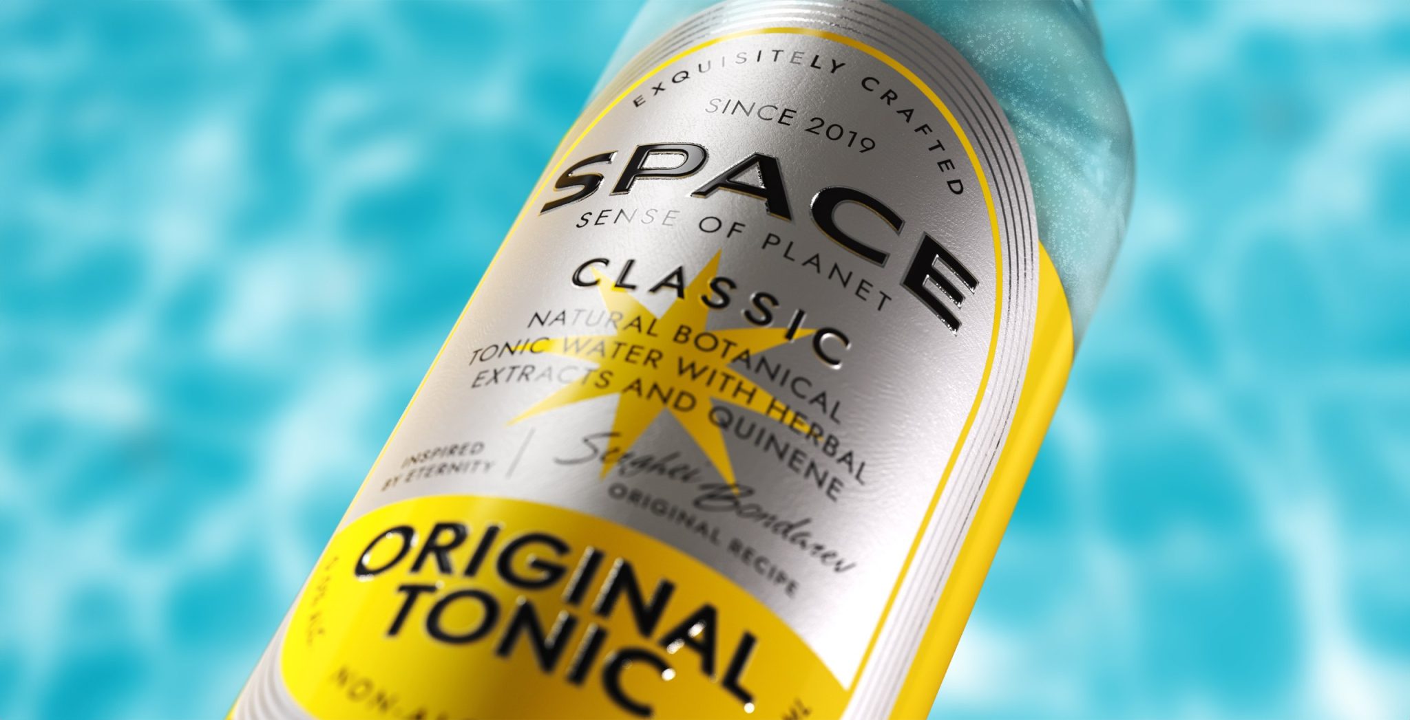 Flavors In Orbit: Space Drinks Reimagined Identity