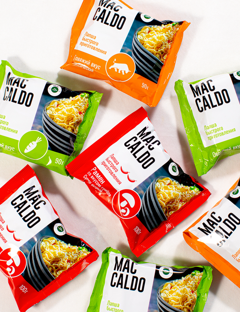 Mac Caldo – Brand of instant noodles