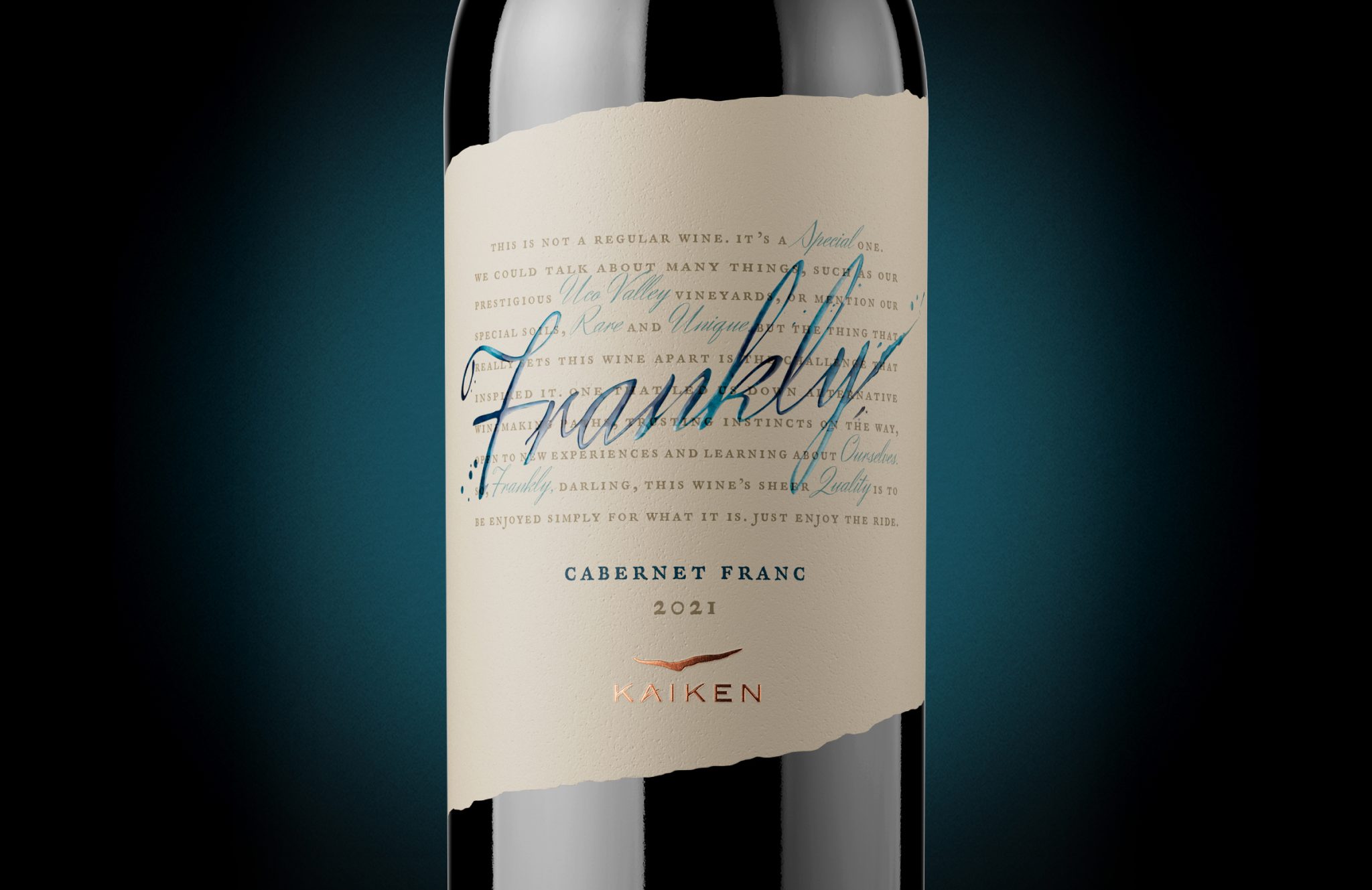 Frankly by Kaiken. An effortlessly elegant wine that doesn’t try