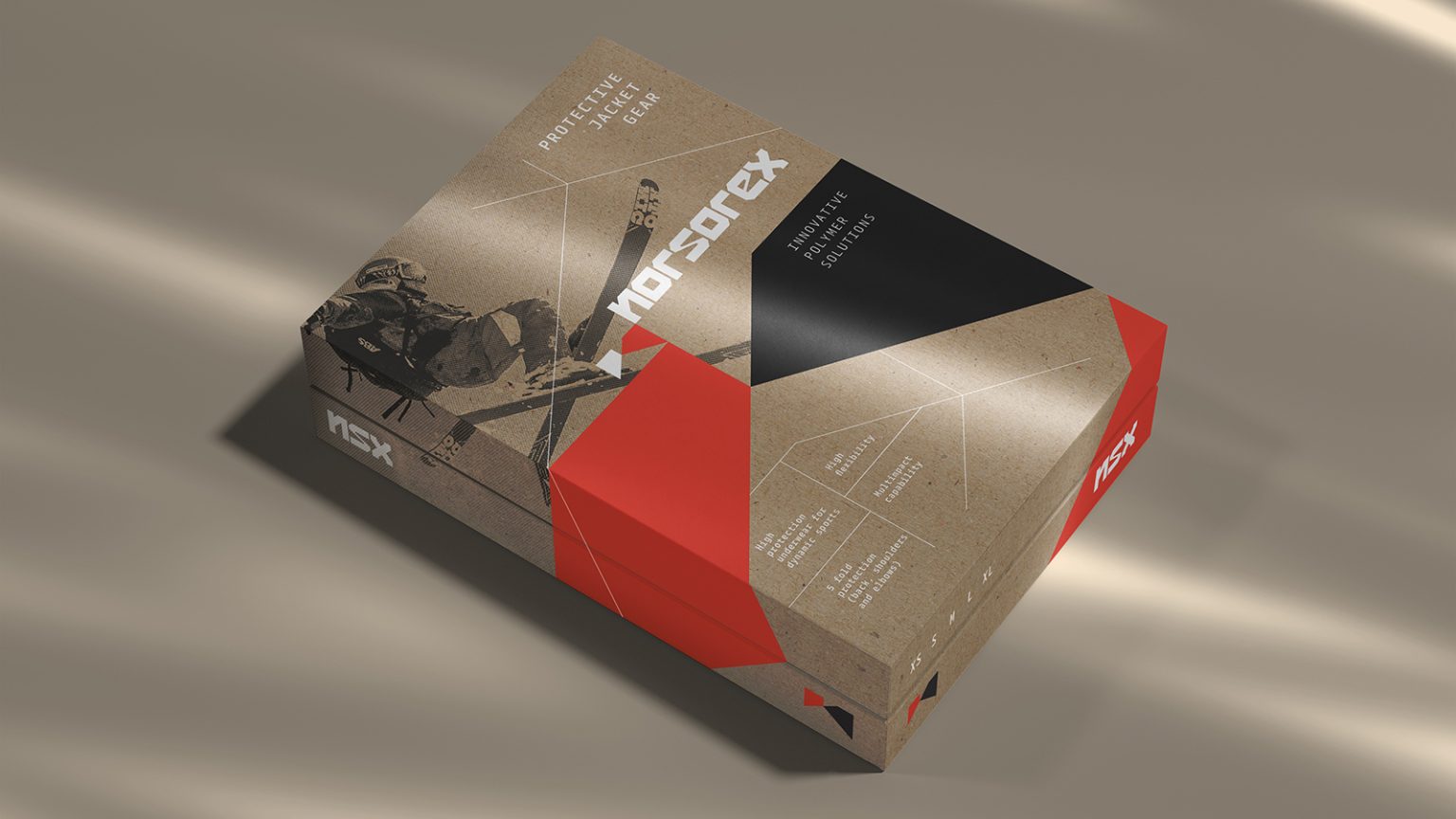 PACKAGING FOR PROTECTIVE JACKET GEAR