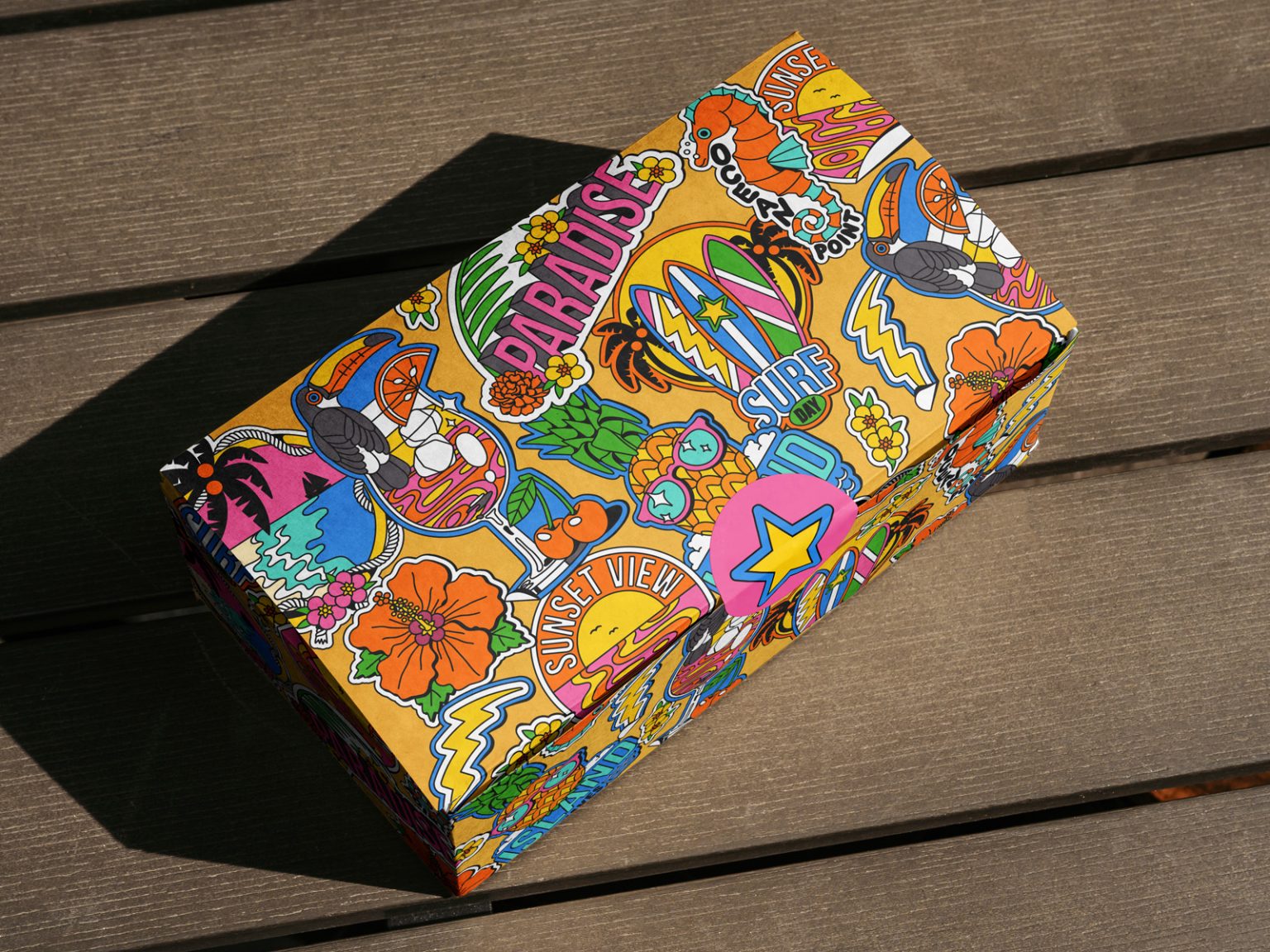 Summer Themed Illustrations – Food Packaging