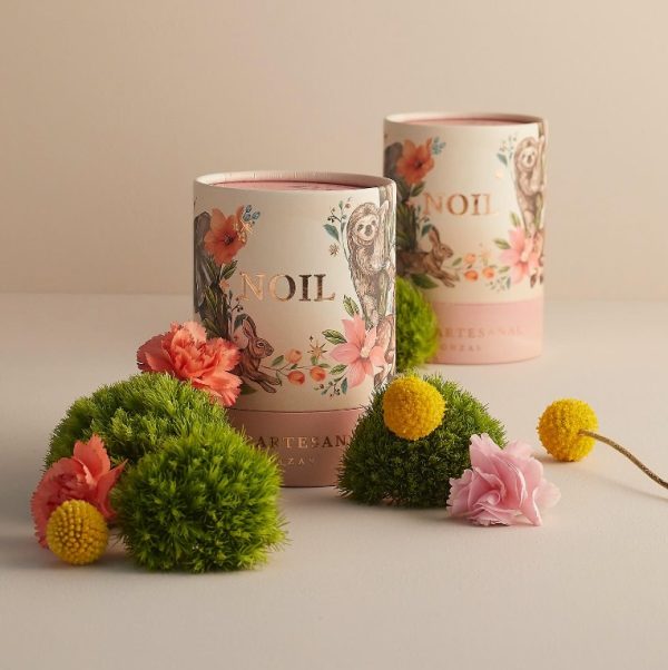 Noil Candles – Paper Tube Packaging
