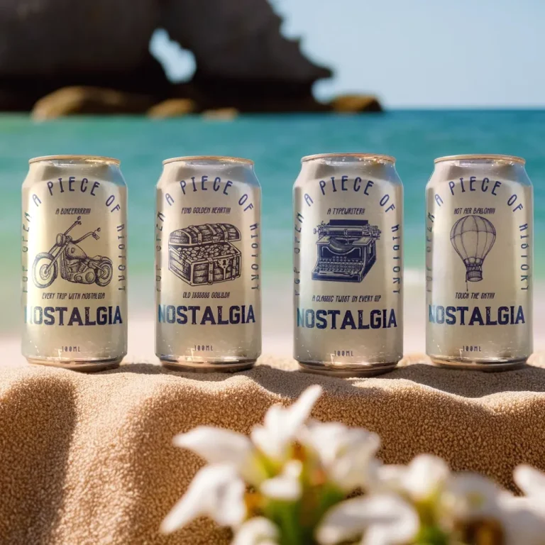Nostalgia soda cans