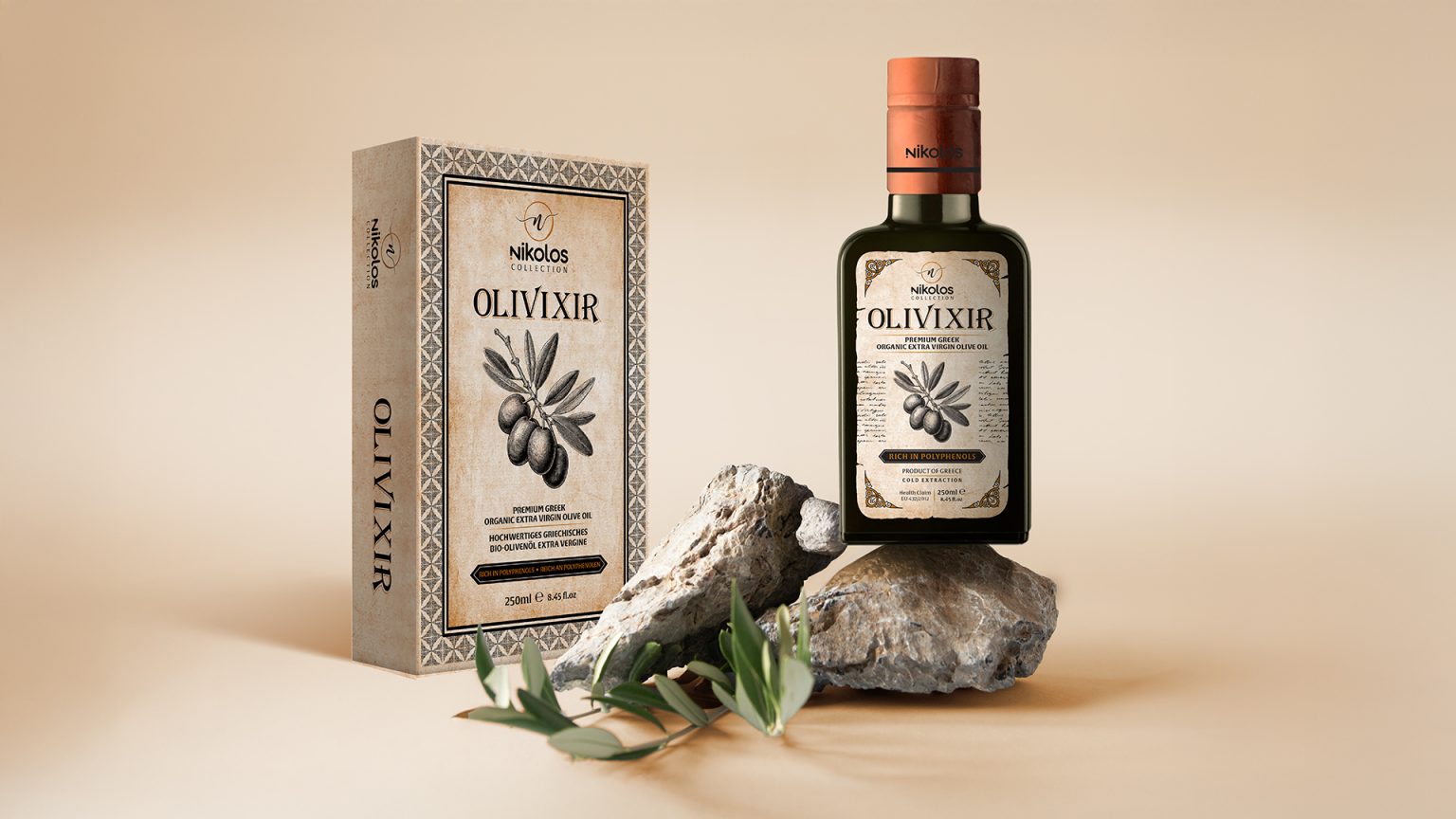 Olivixir Premium Extra Virgin Olive Oil – Packaging Of The World