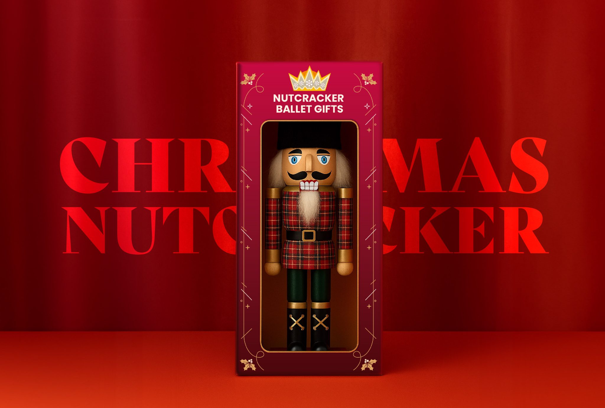 Nutcracker Ballet Gifts Packaging