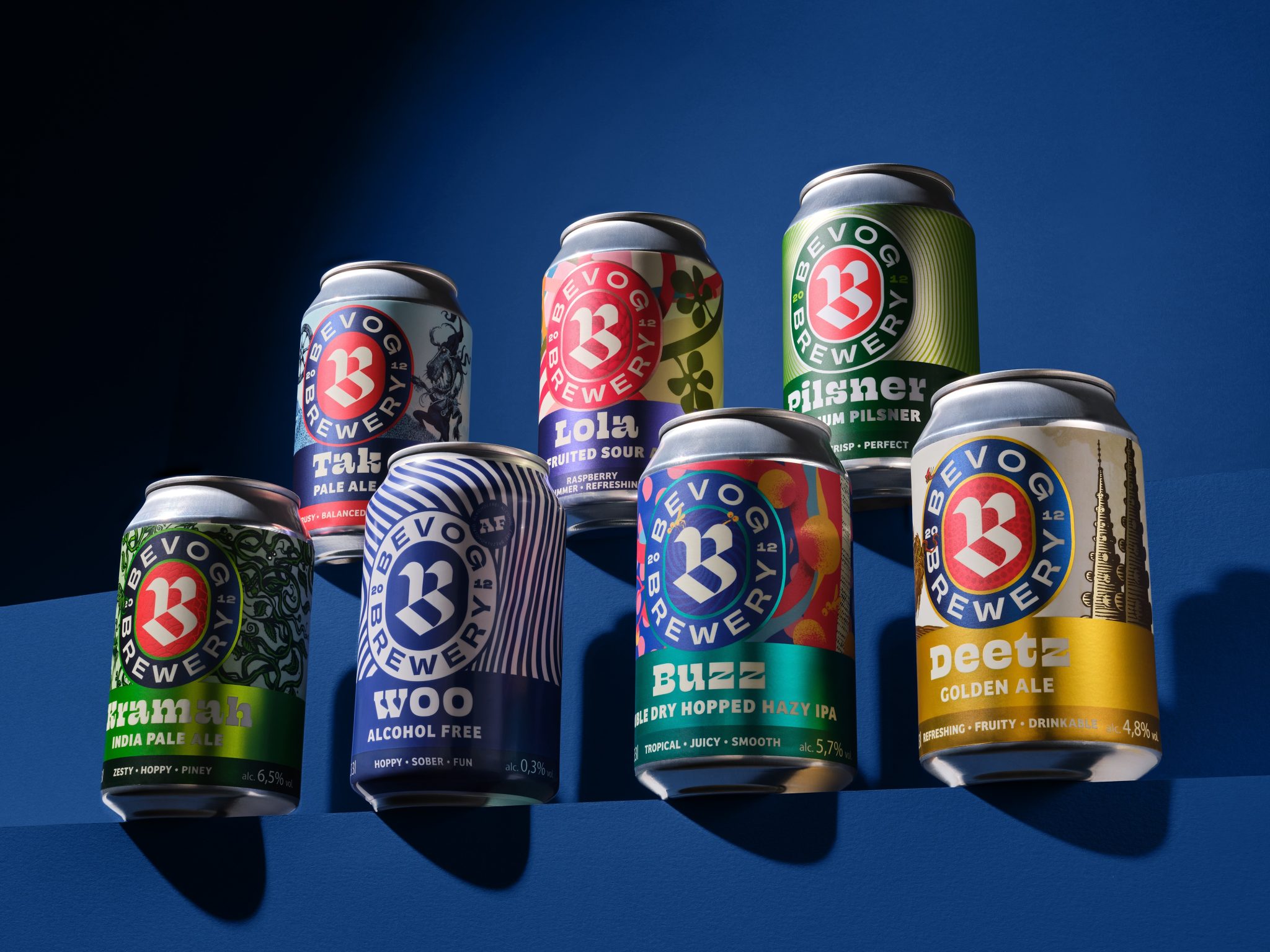 Bevog Craft Brewery Rebranding
