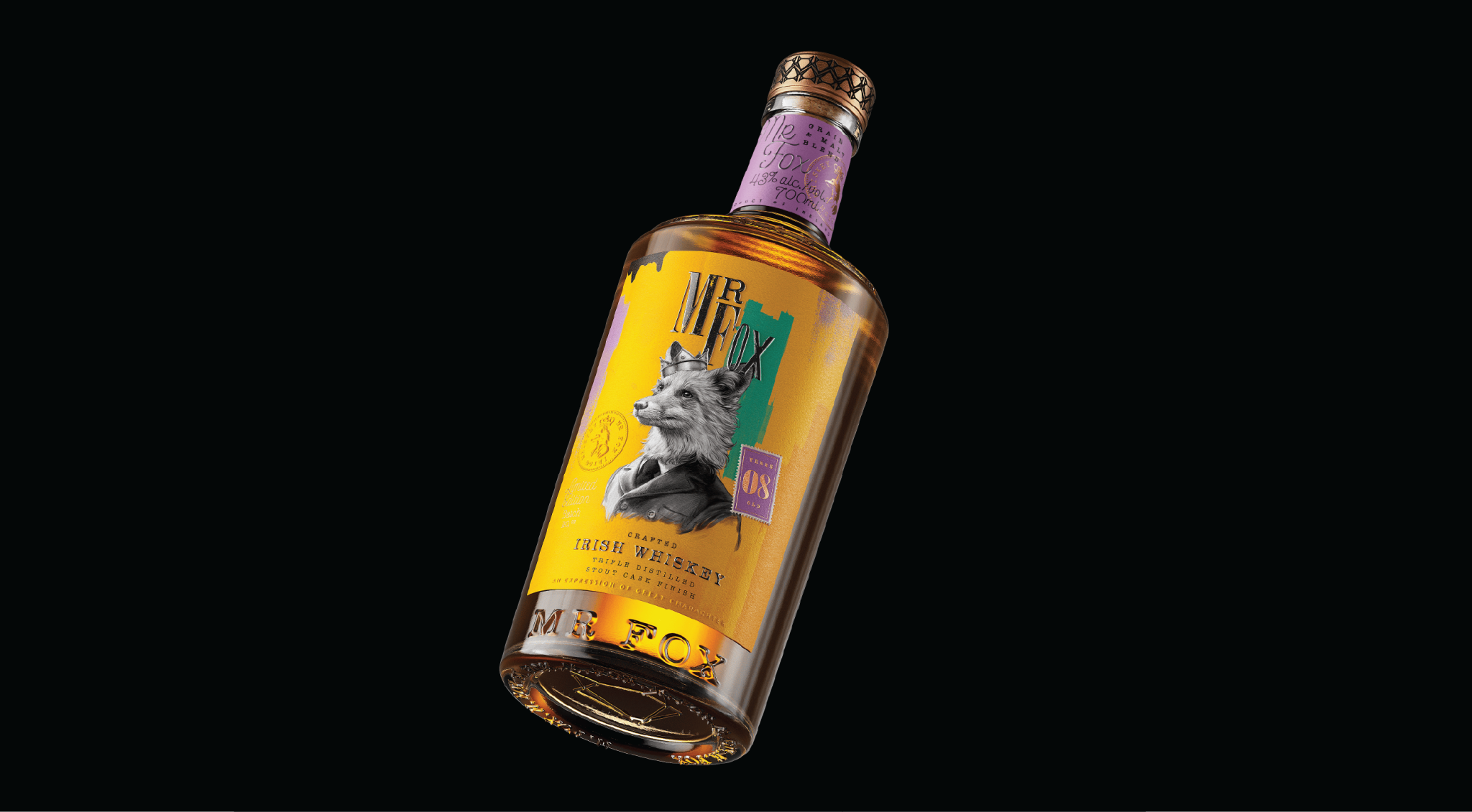 Mr Fox Irish Whiskey – Uncrowned & Unconventional