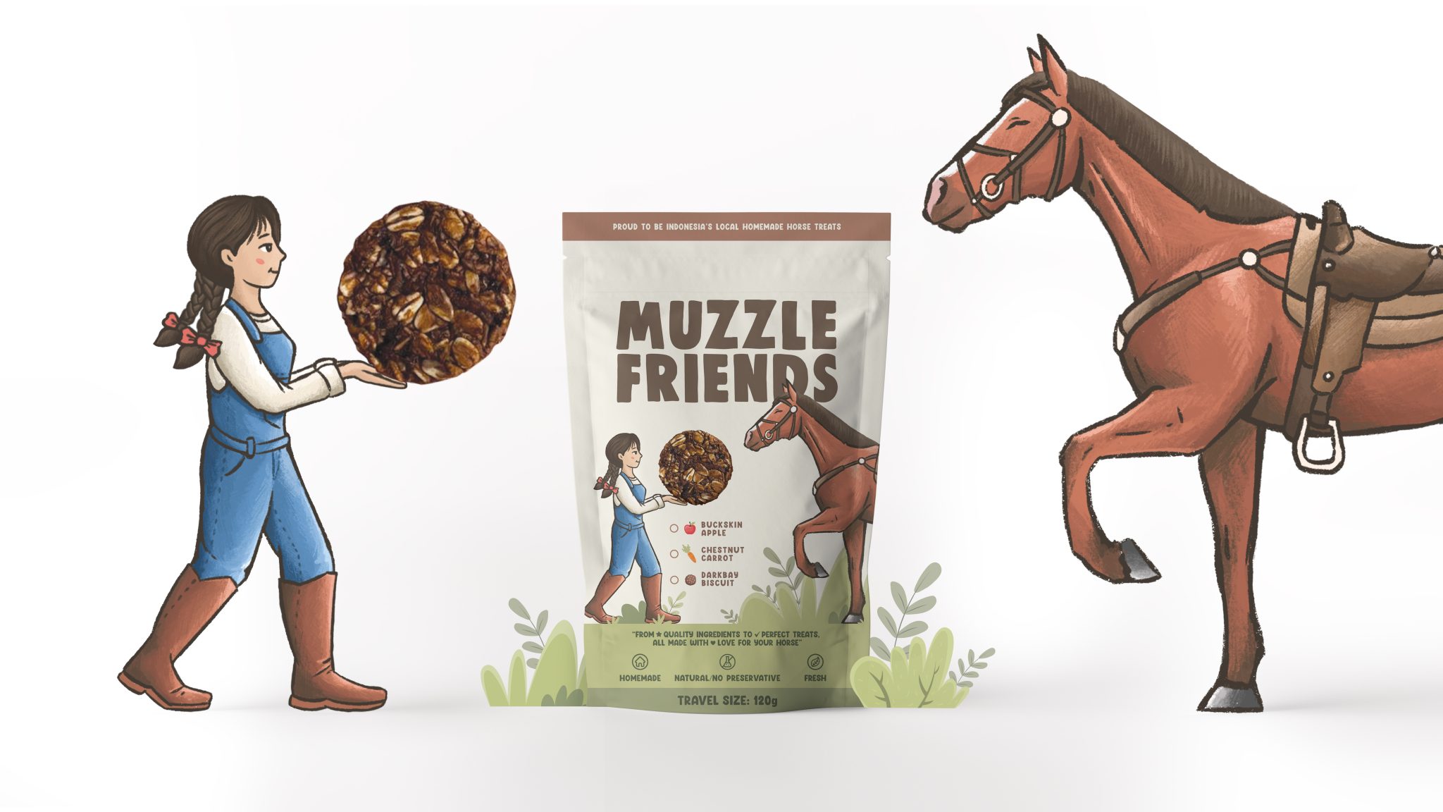 MUZZLE FRIENDS – Homemade Horse Treats