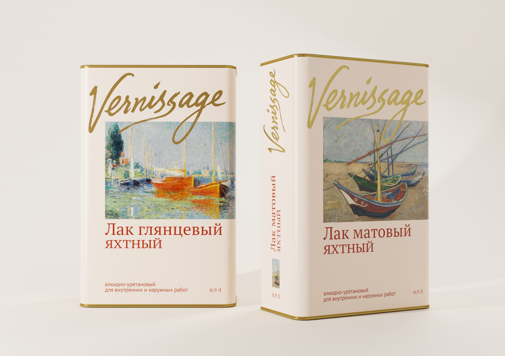 Vernissage construction varnishes