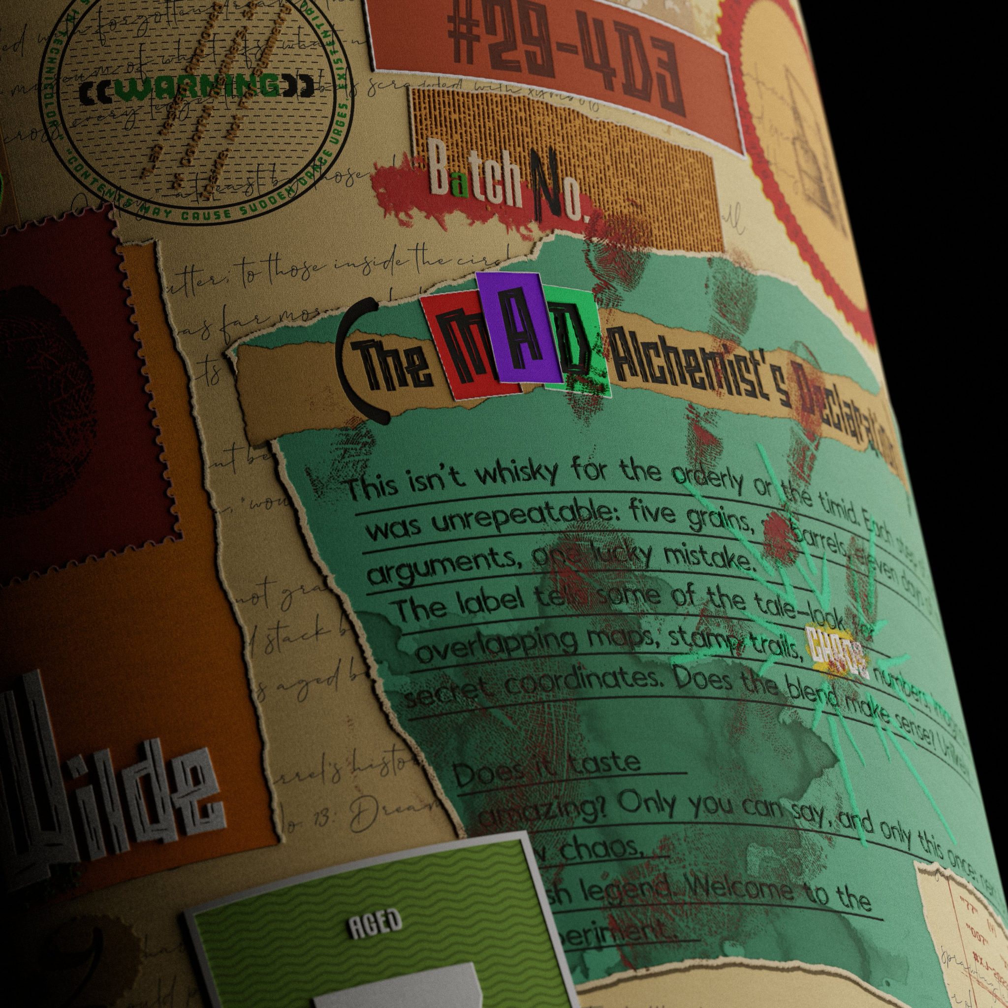 Fractal mash LAB · CGI