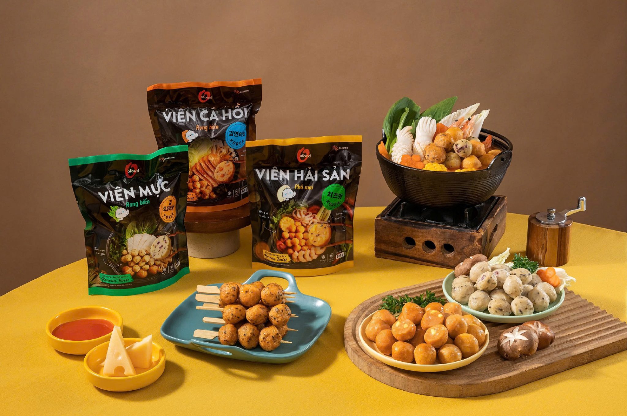 O’Food new packaging design