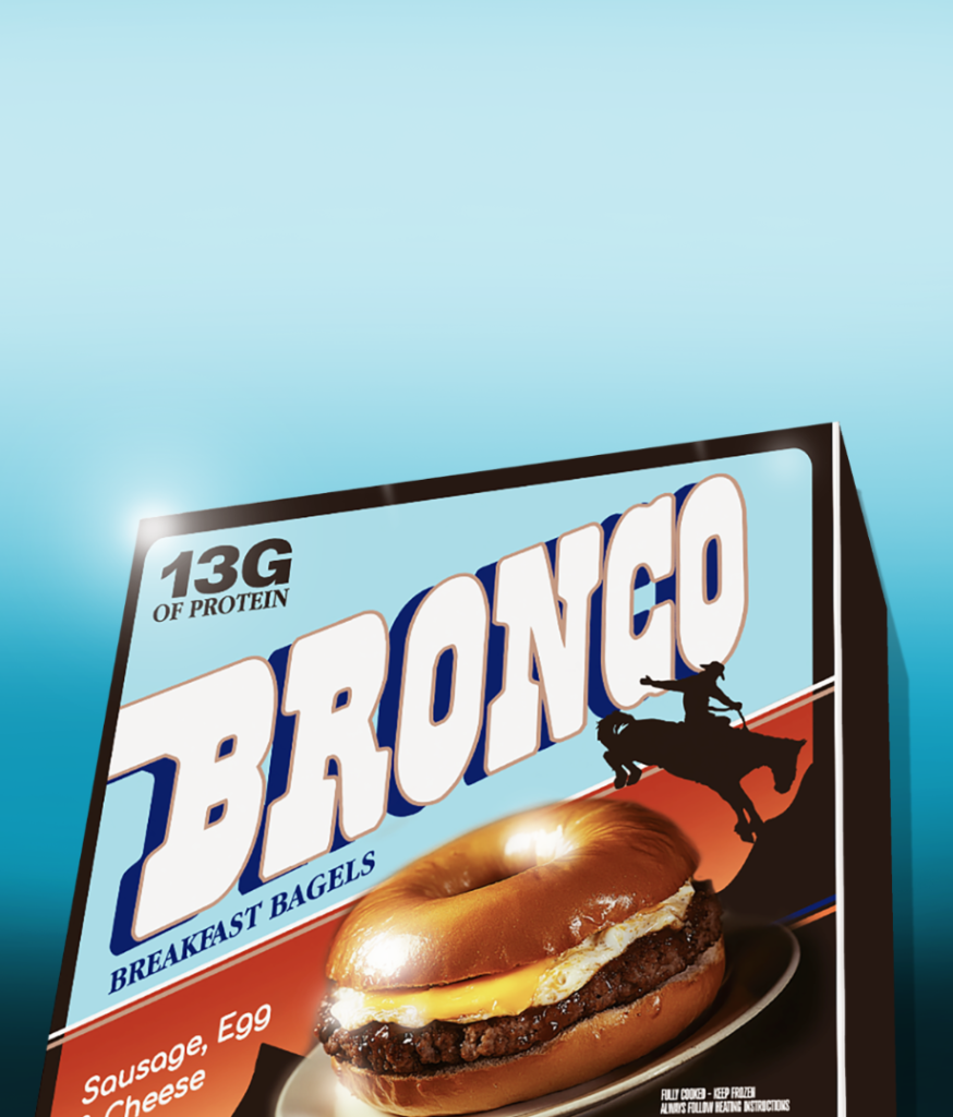 Bronco Breakfast Bagels