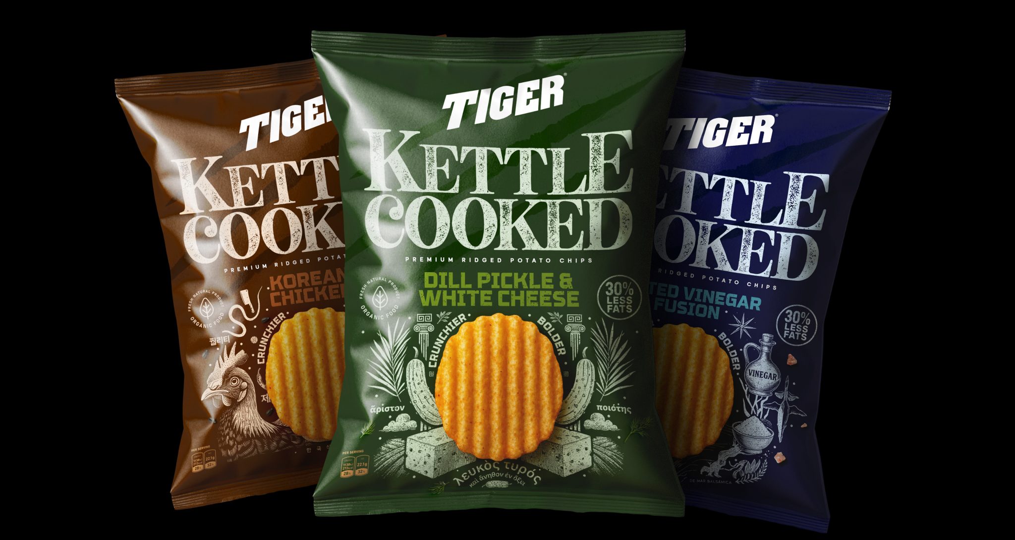Tiger Kettle Cooked