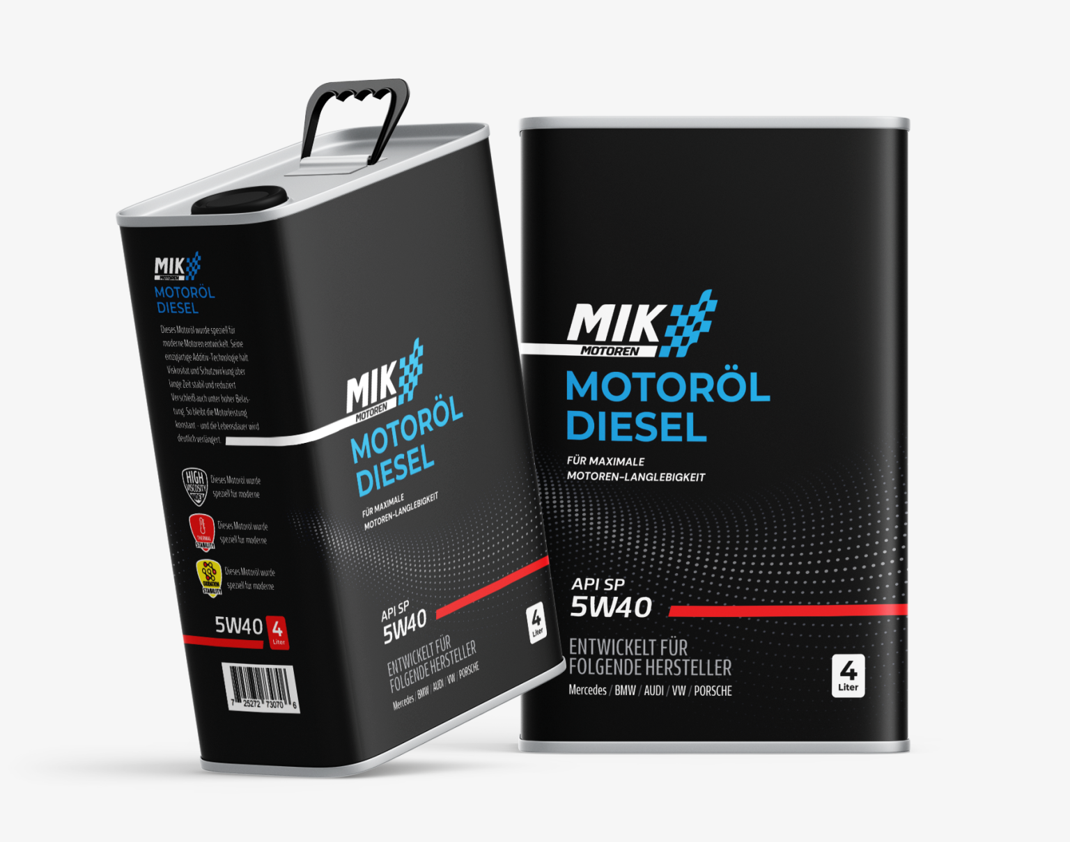 MIK Motoren Engine Oil Package