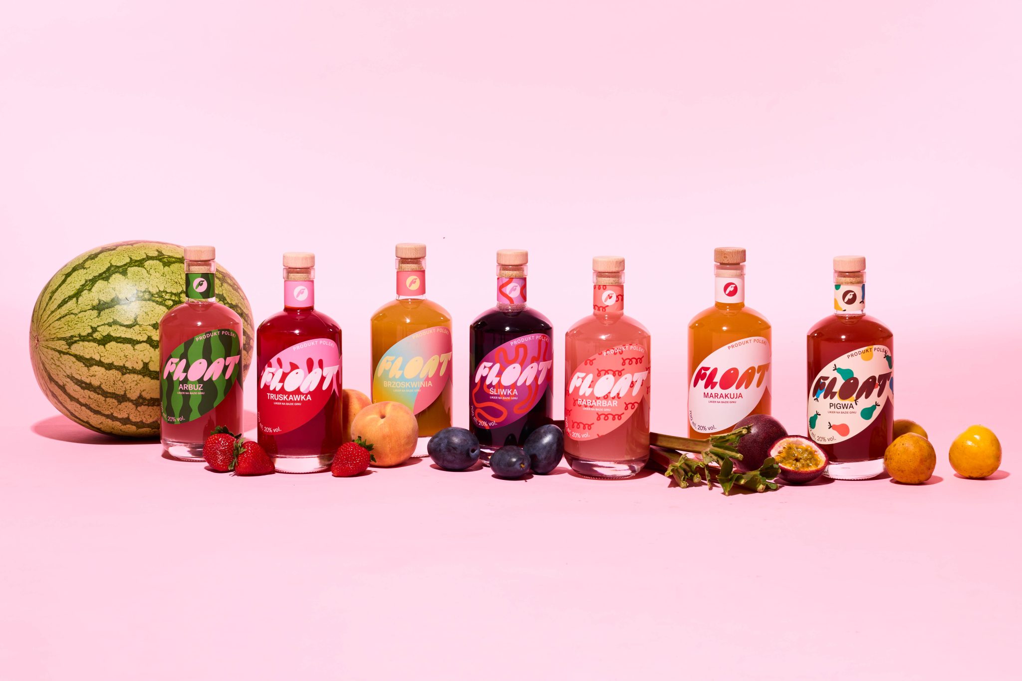 Float gin and liqueurs