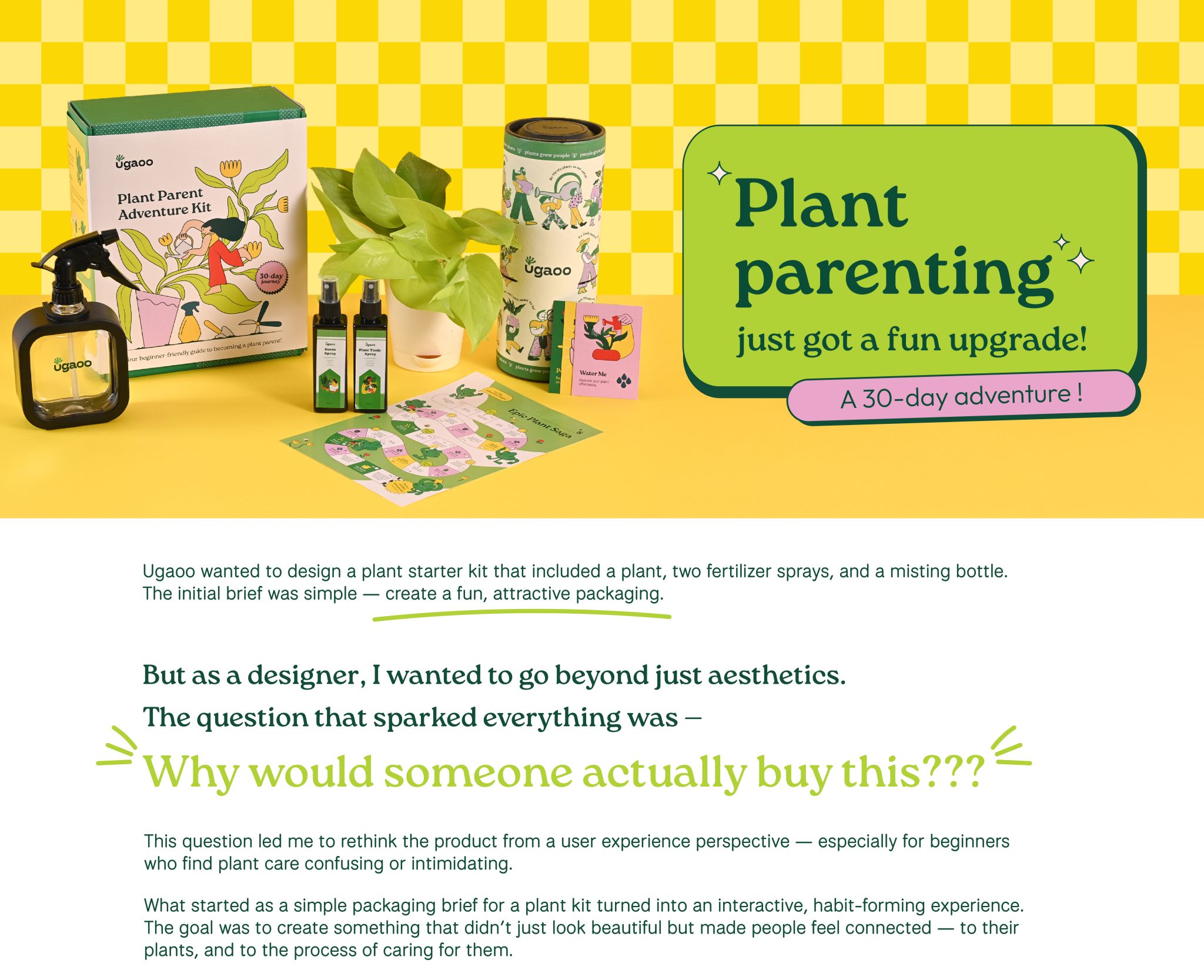 Plant Parenting Quest: Turning Plant Care into Play