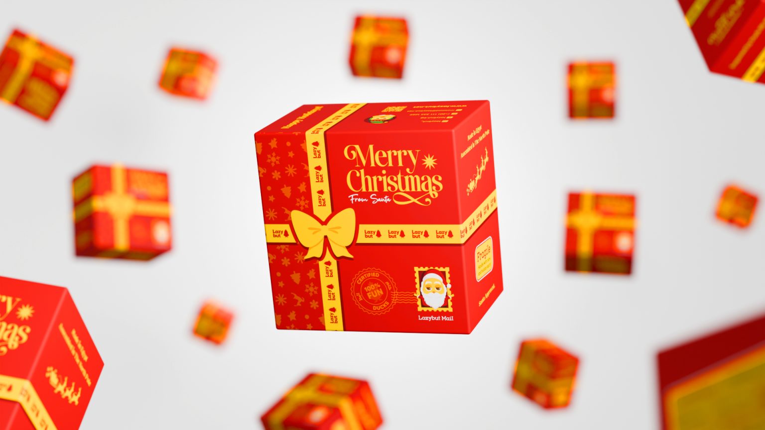 Santa’s Gift Box – Lazybut’s Christmas Packaging