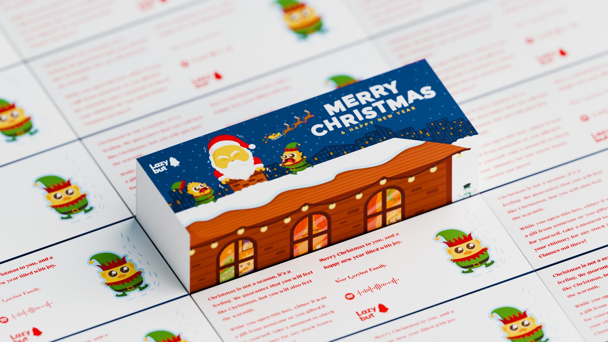 Santa’s Chaos – Lazybut’s Christmas Packaging