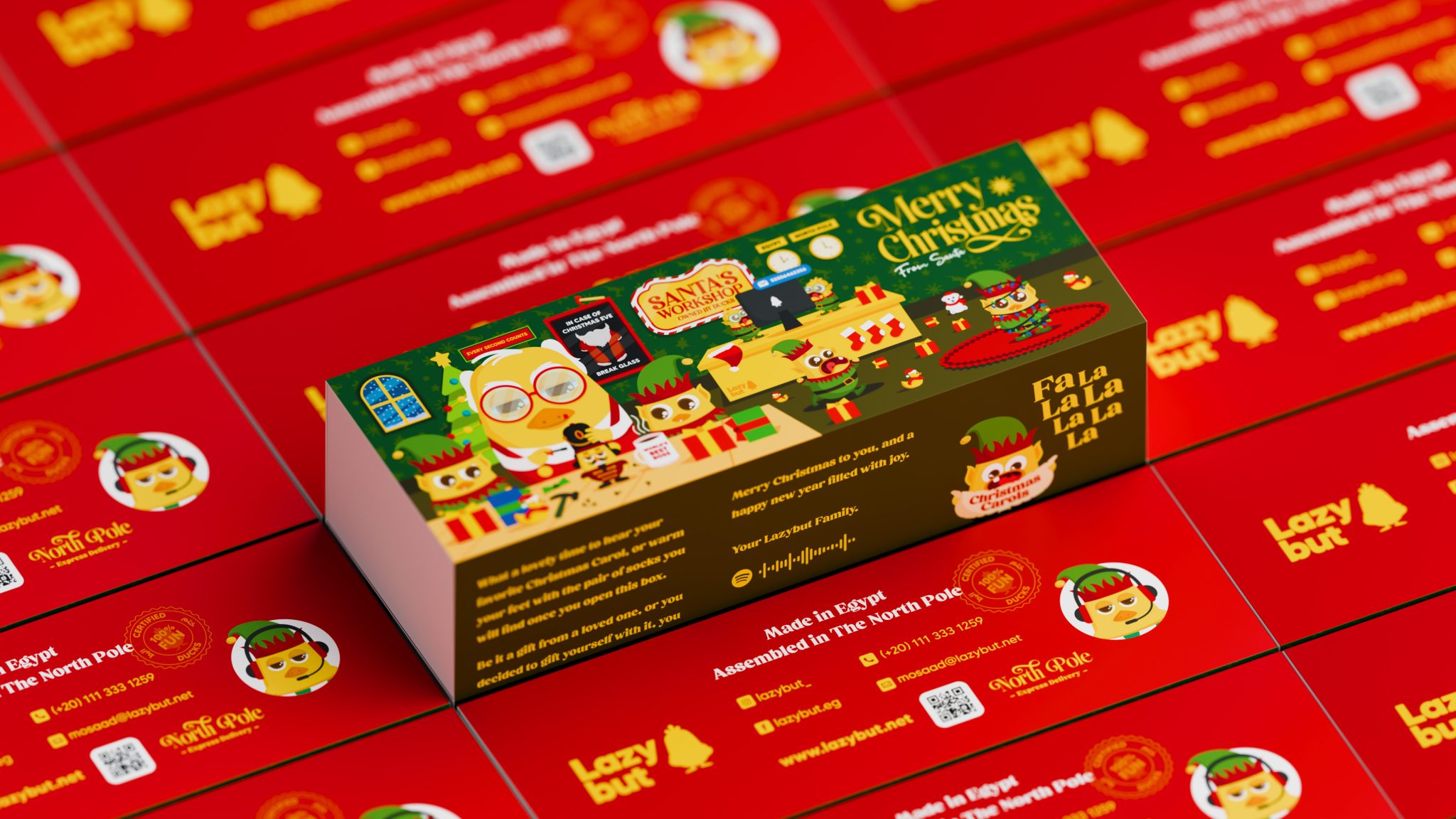 Santa’s Workshop – Lazybut’s Christmas Packaging