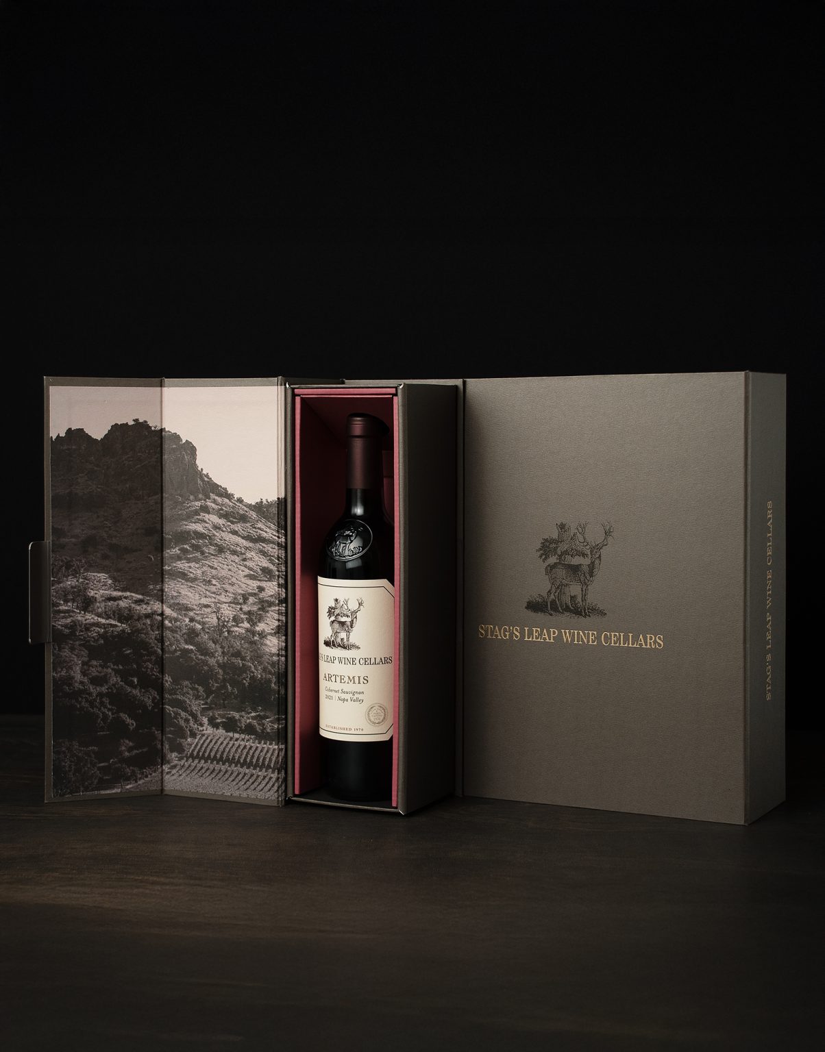 Stag’s Leap Wine Cellars Tasting Room Boxes and Bags