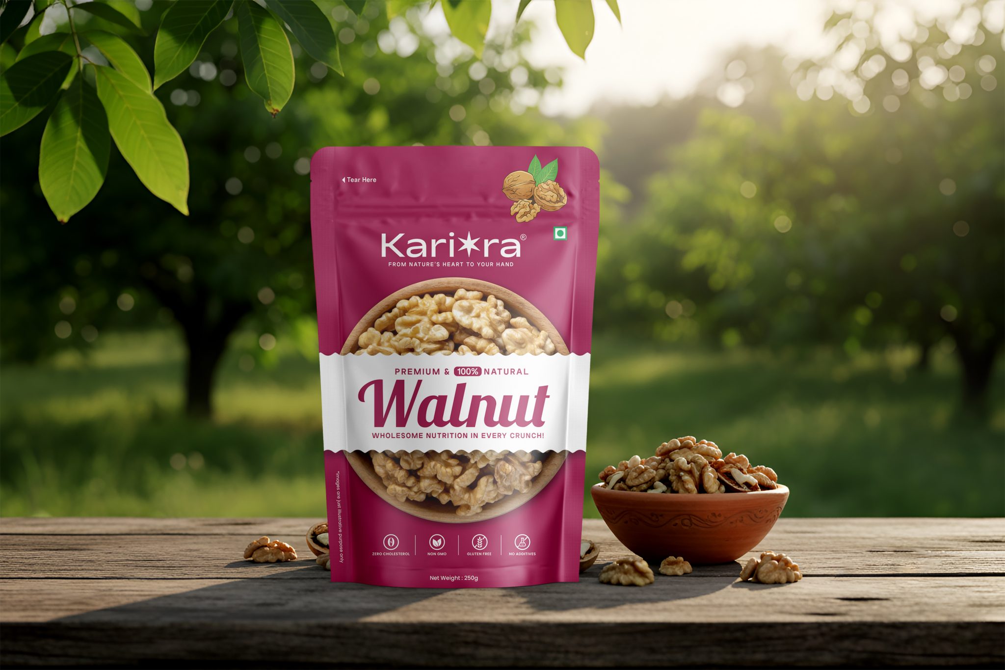 KARIORA – Premium Dry Fruits Packaging & Branding