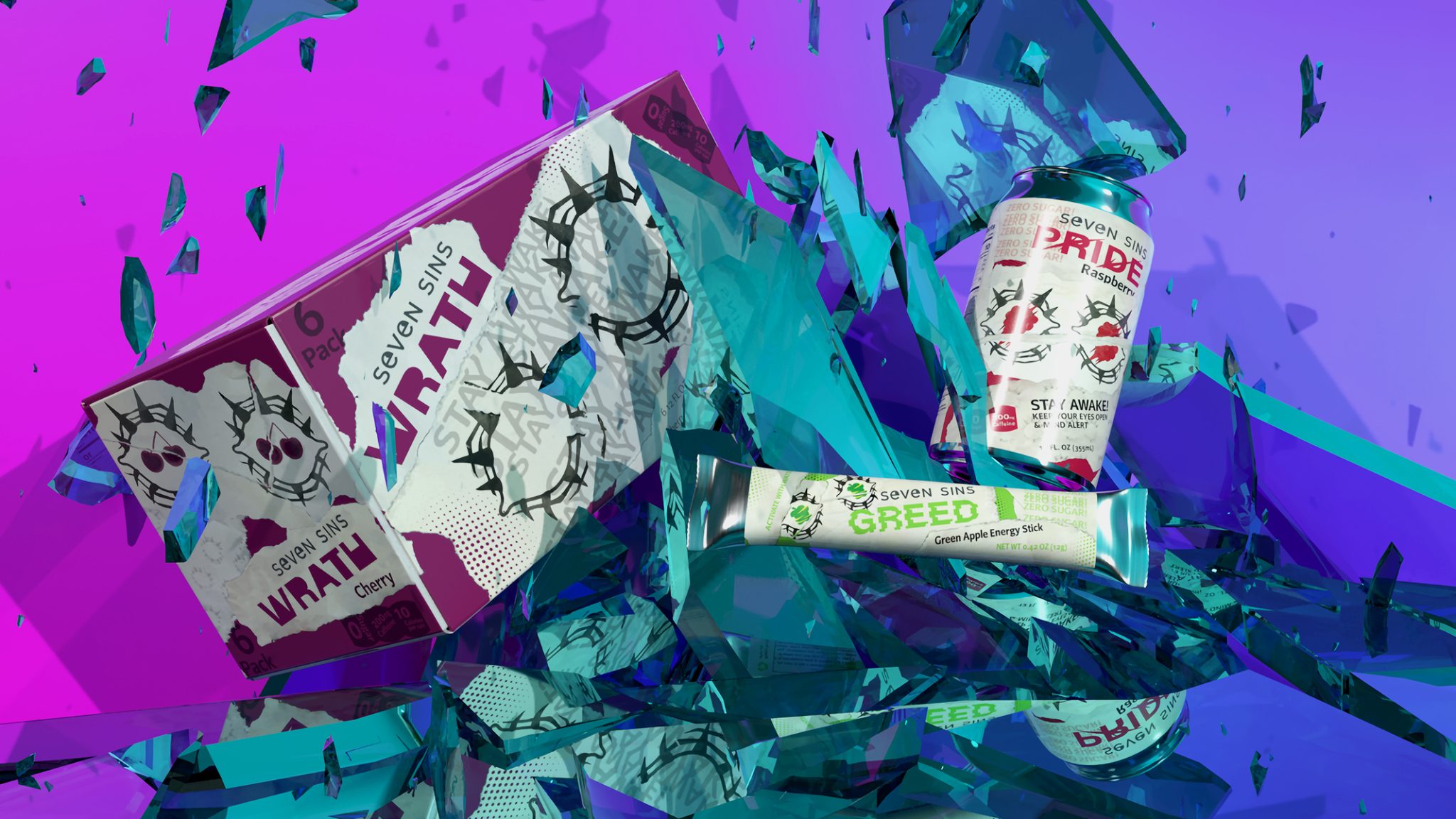 Seven Sins Energy Drinks