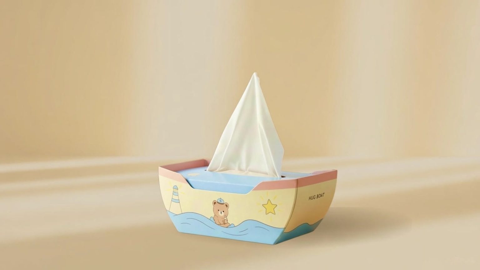 HUG BOAT — Therapeutic Tissue Box