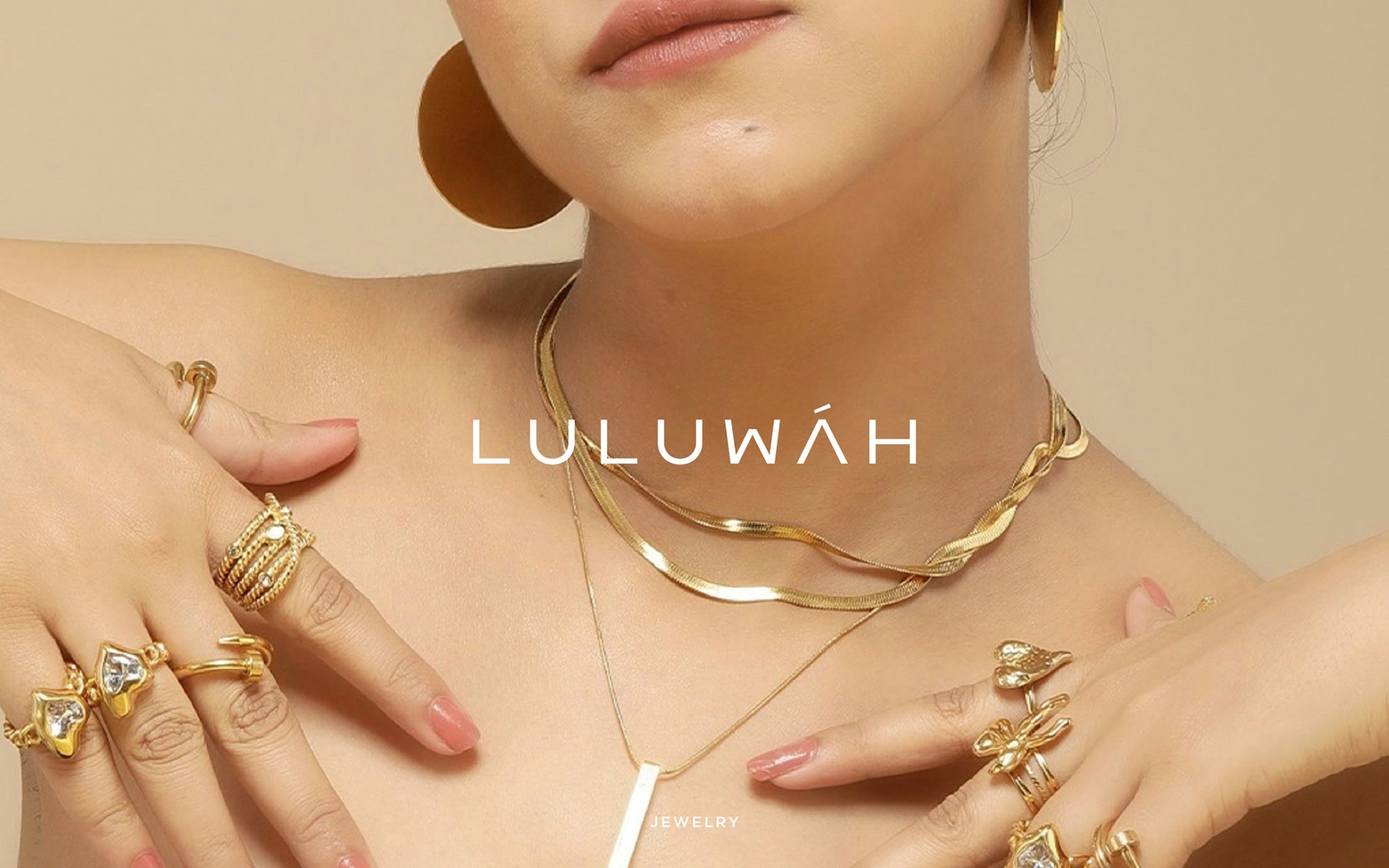 Luluwah Jewellery Modern Arabian Luxury Brand Identity