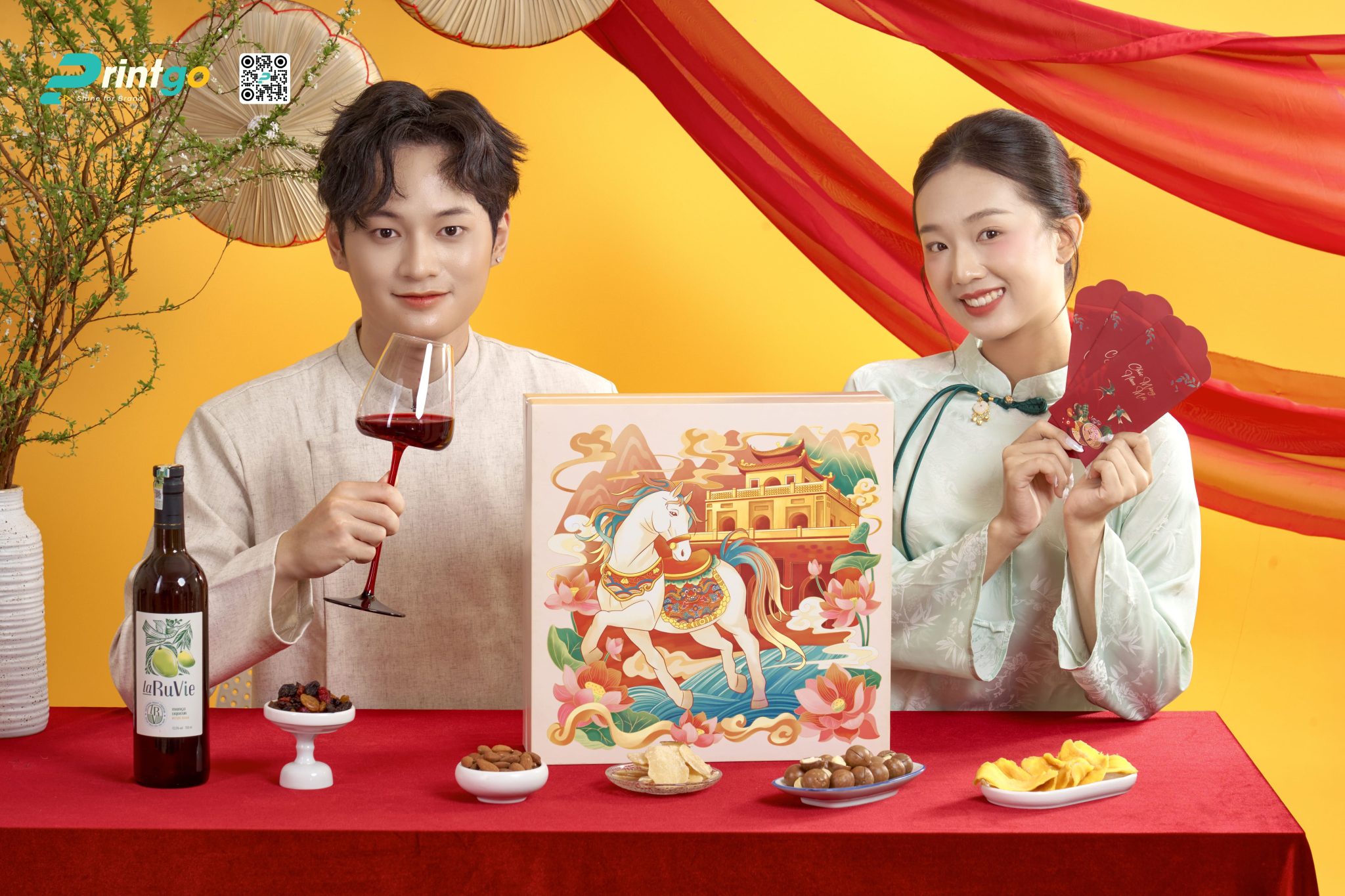 Printgo | White Horse – The Tet Gift Box