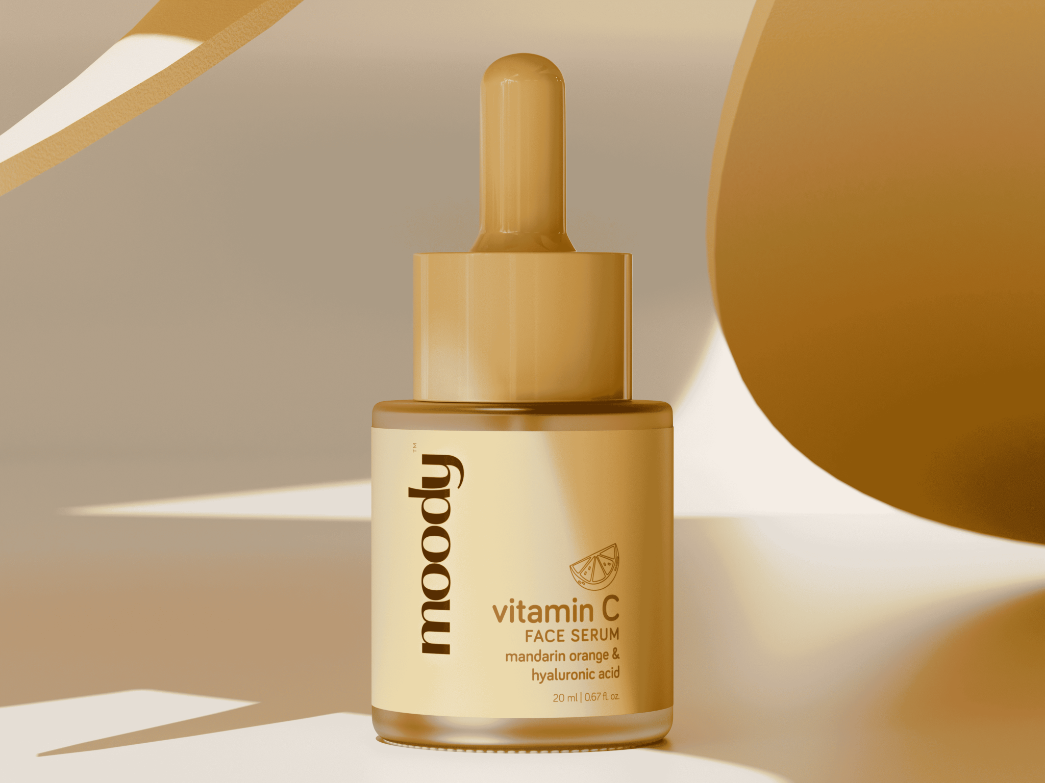 Moody Face Serum || 3D Product Visualization