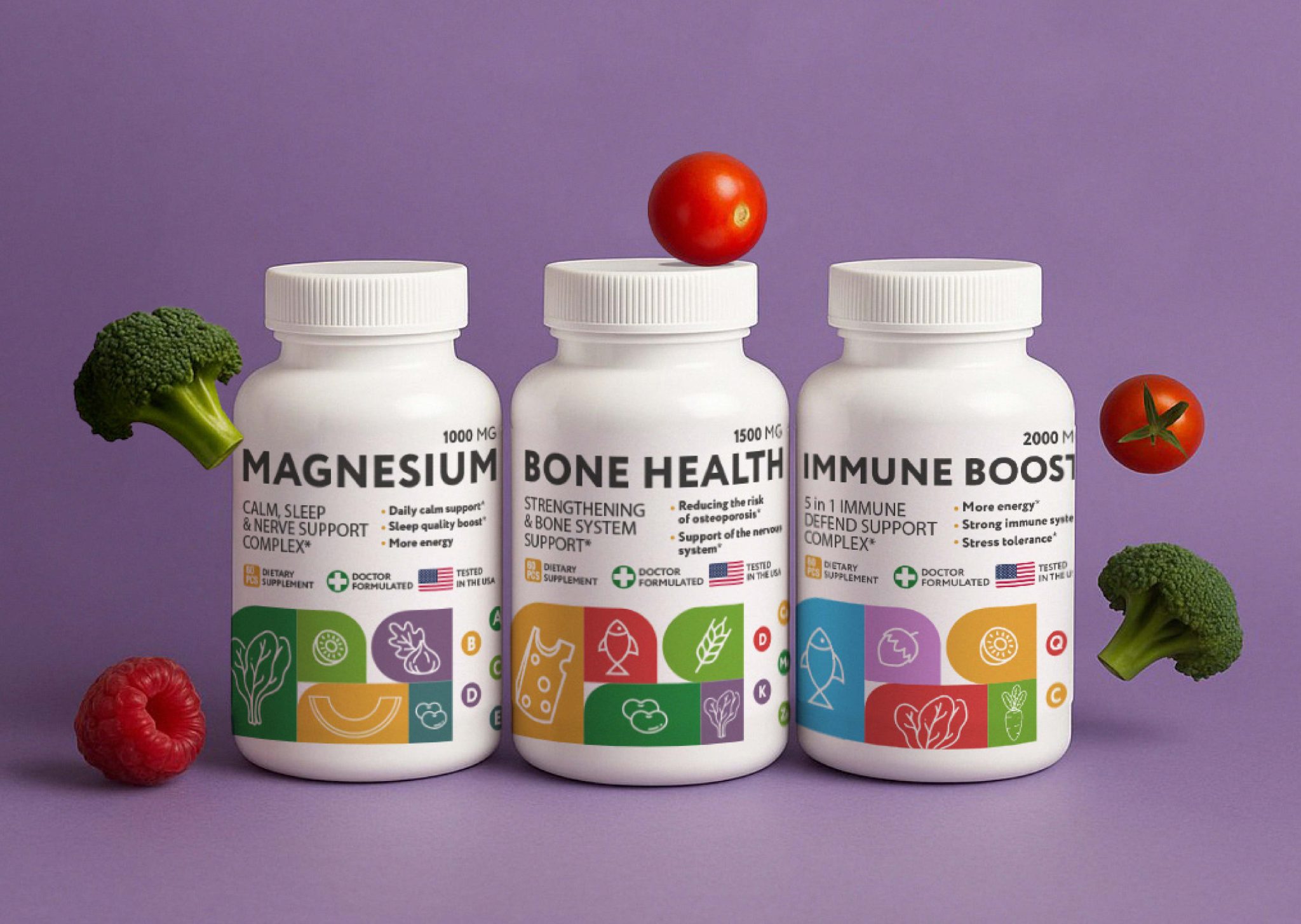 Multivitamin complex (concept)