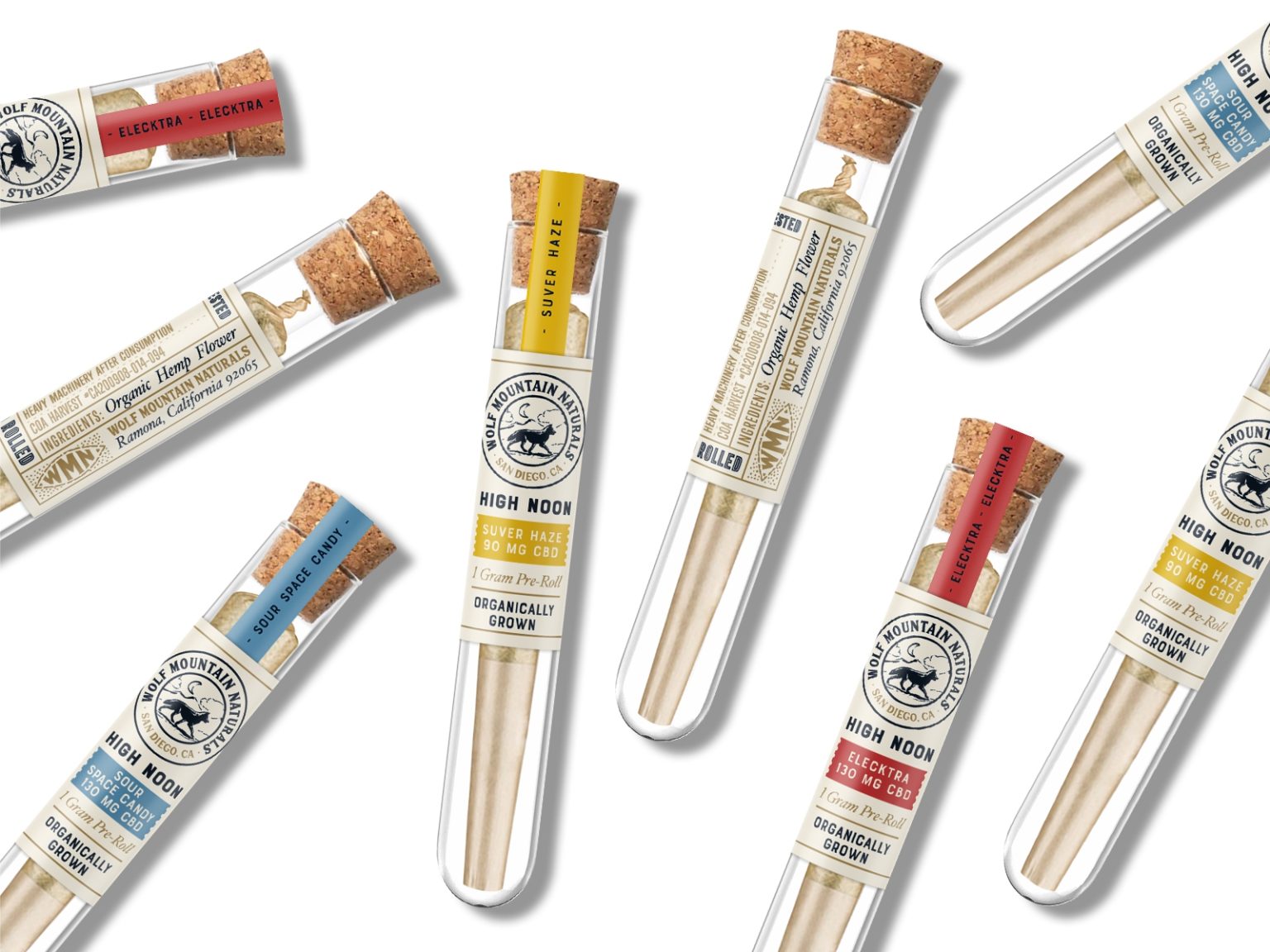 Wolf Mountain Naturals Cannabis & Hemp Branding