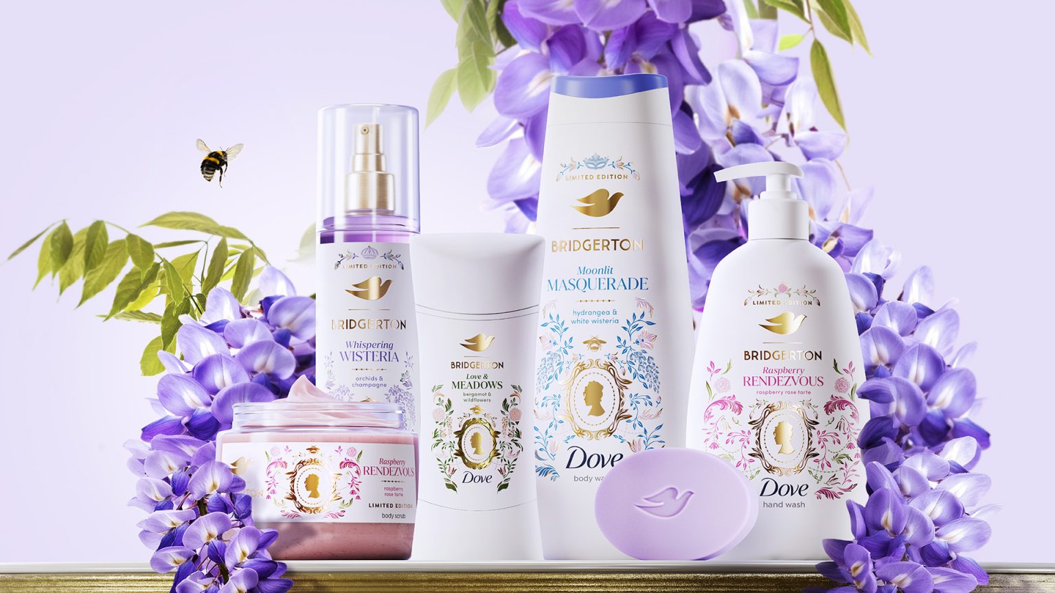 Dove x Bridgerton Collection