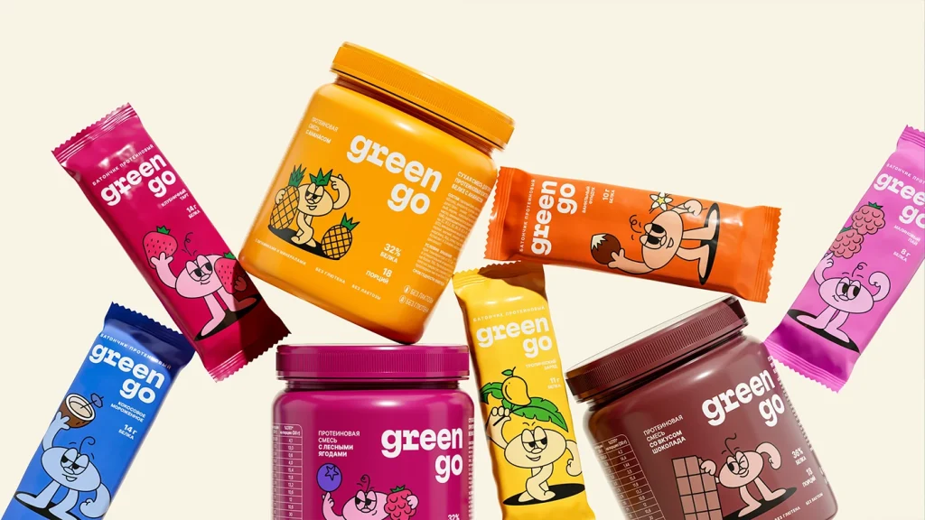 GreenGo: line of pea protein-based products