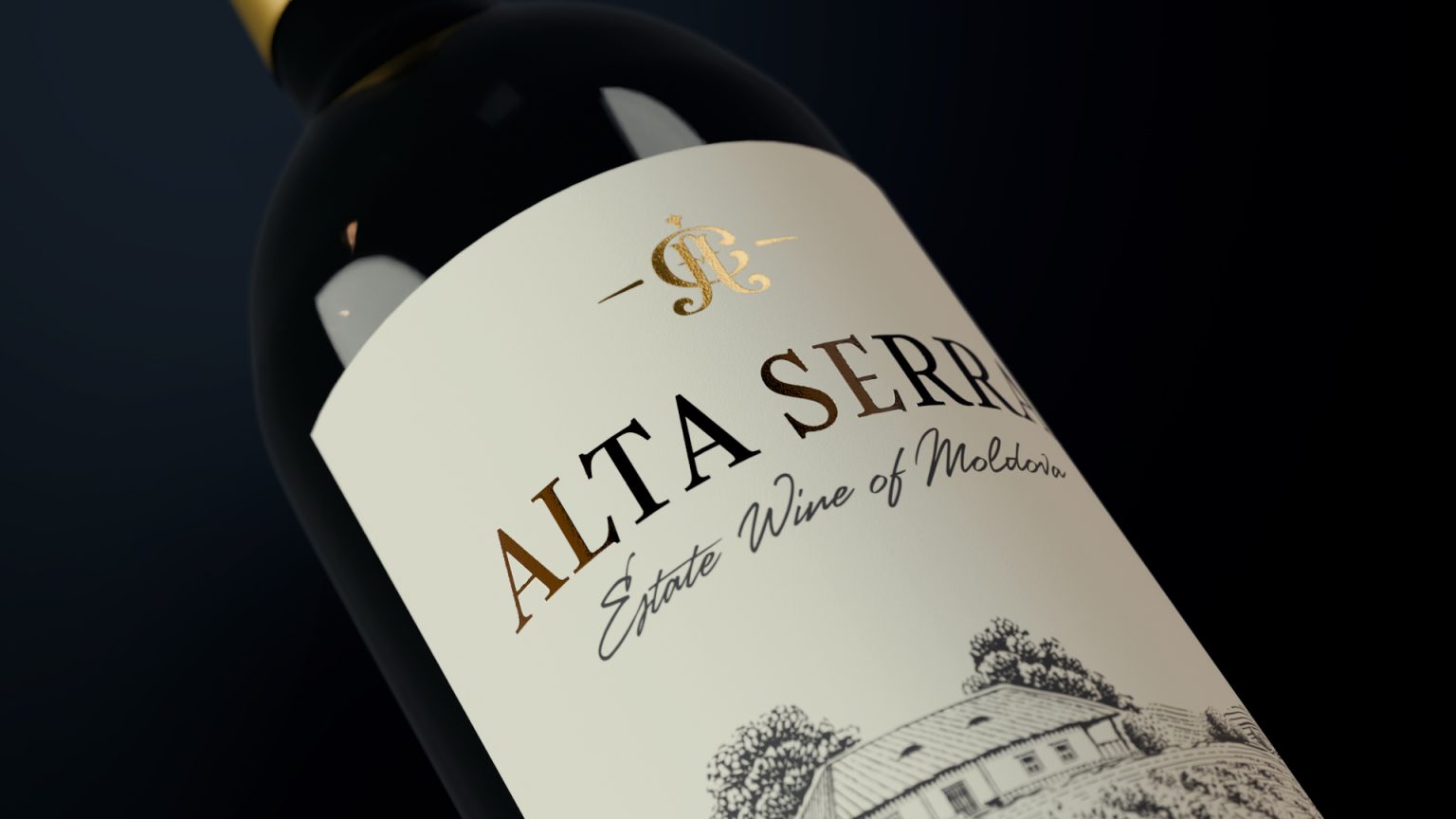 Kevruh Design Studio Wine Lable Redesign