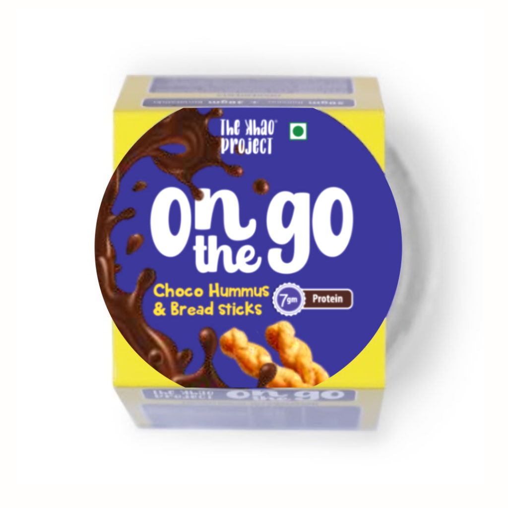 On the Go Choco Hummus & Bread Sticks