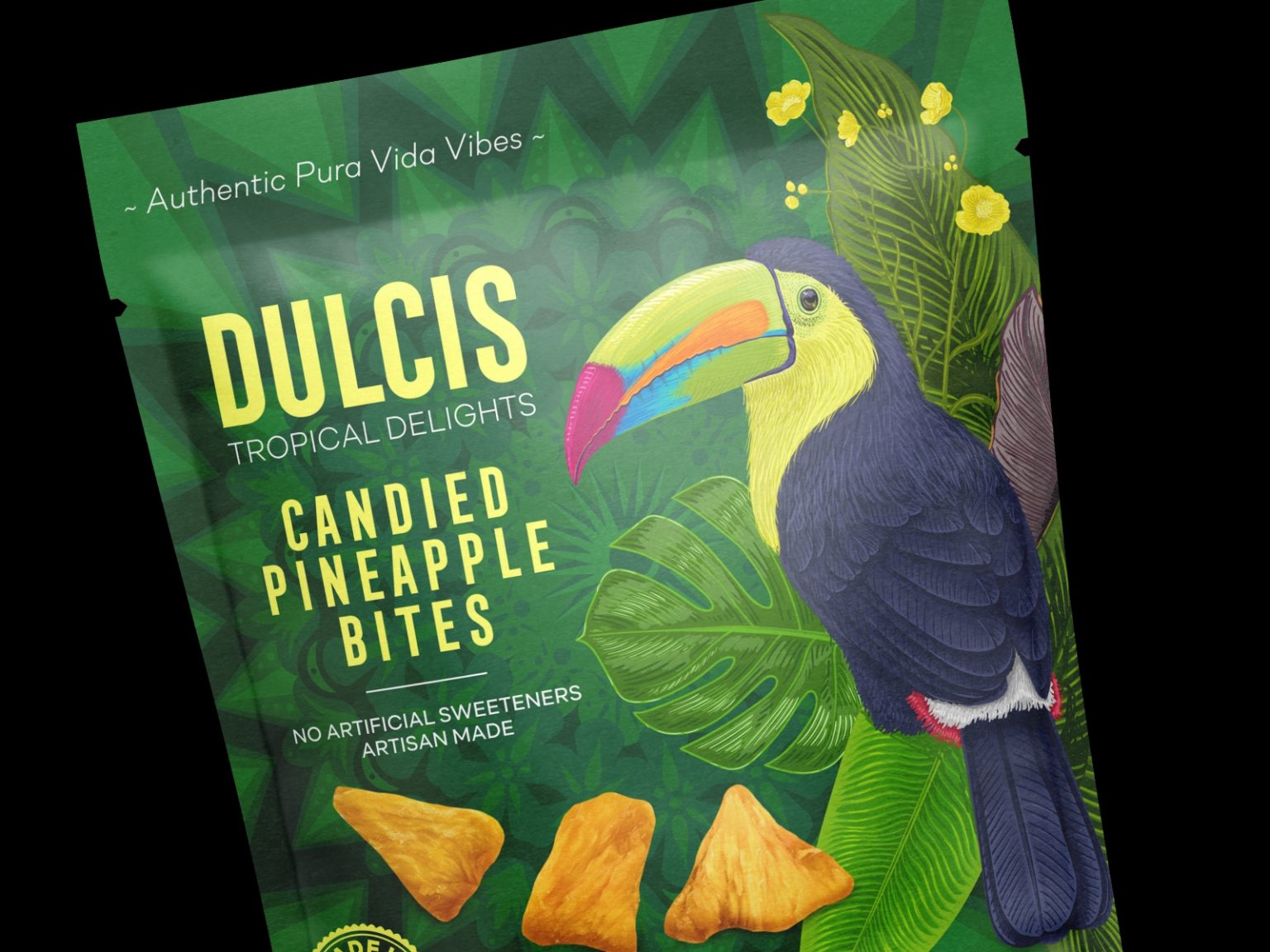 Delights Pouch Packaging Design & hand drawn illustrations