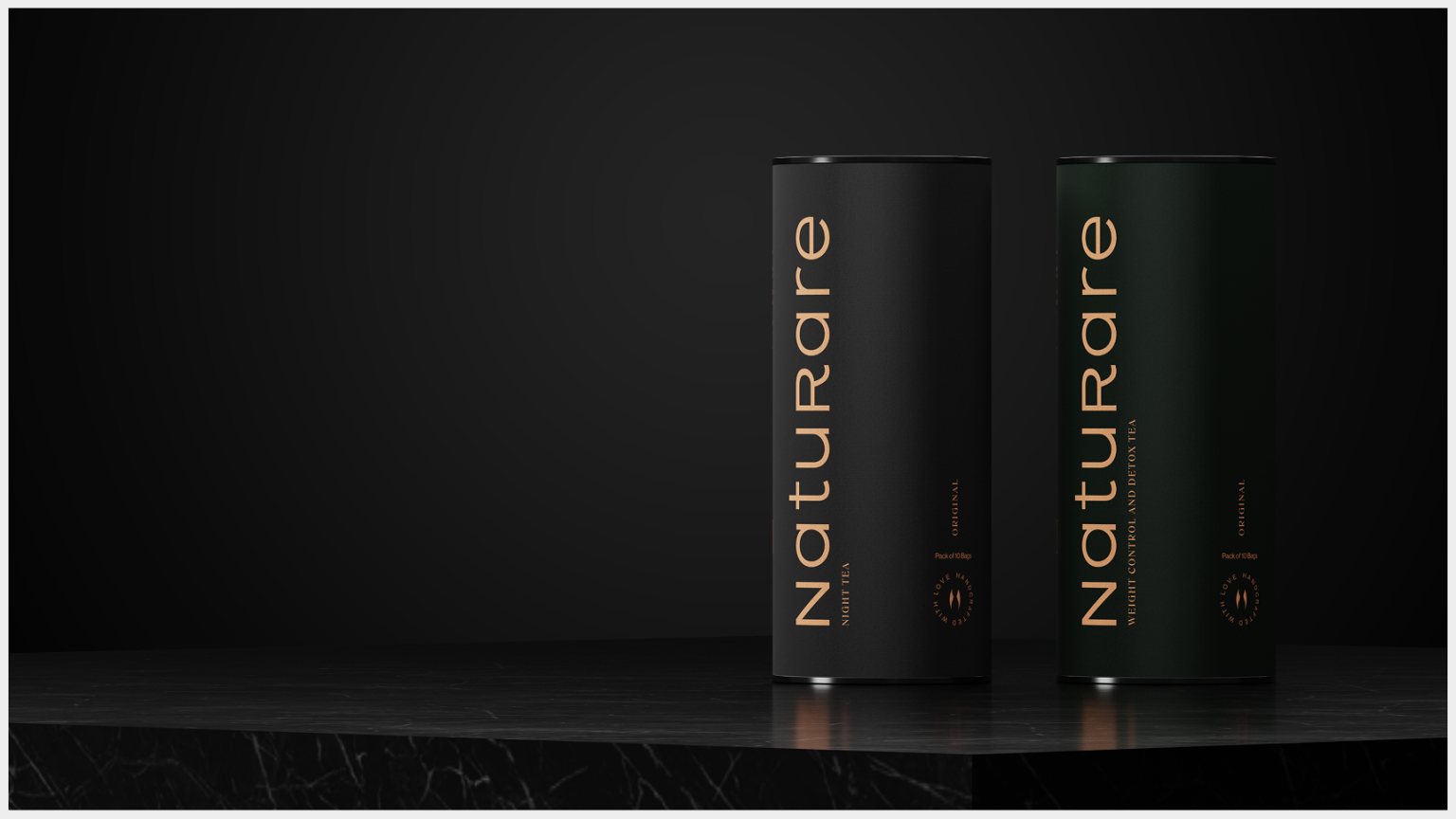 Naturare || Premium Health & Wellness Packaging in 3D