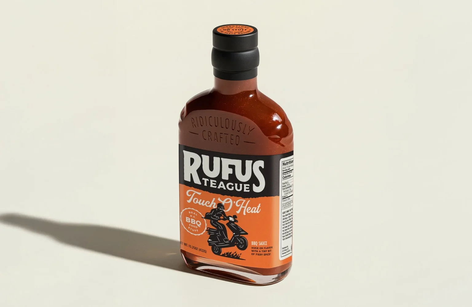 Rufus Teague BBQ Food Stuff Packaging and Brand ID