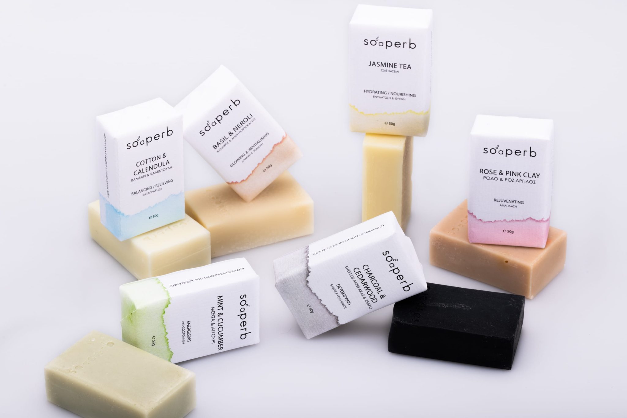 Soaperb Natural Face Soaps