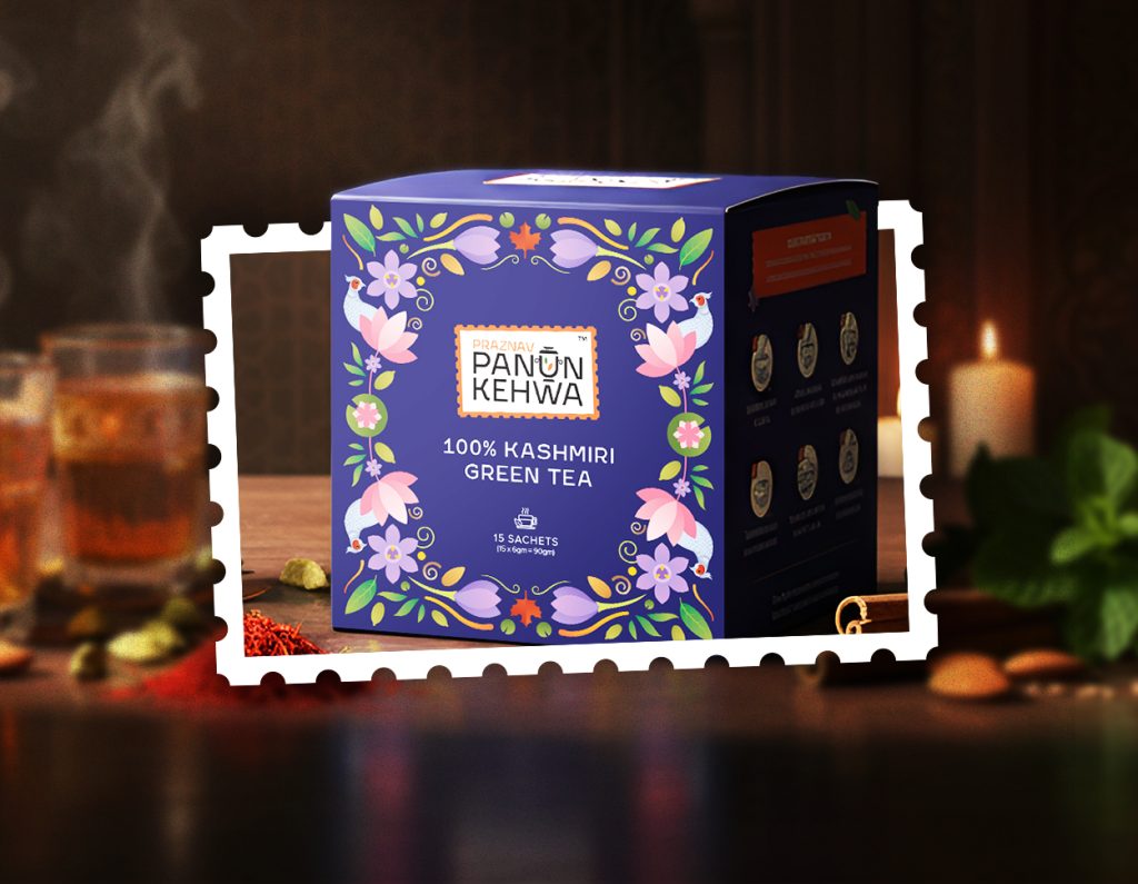 Kashmiri Tea Branding & Packaging Design – Panun Kehwa